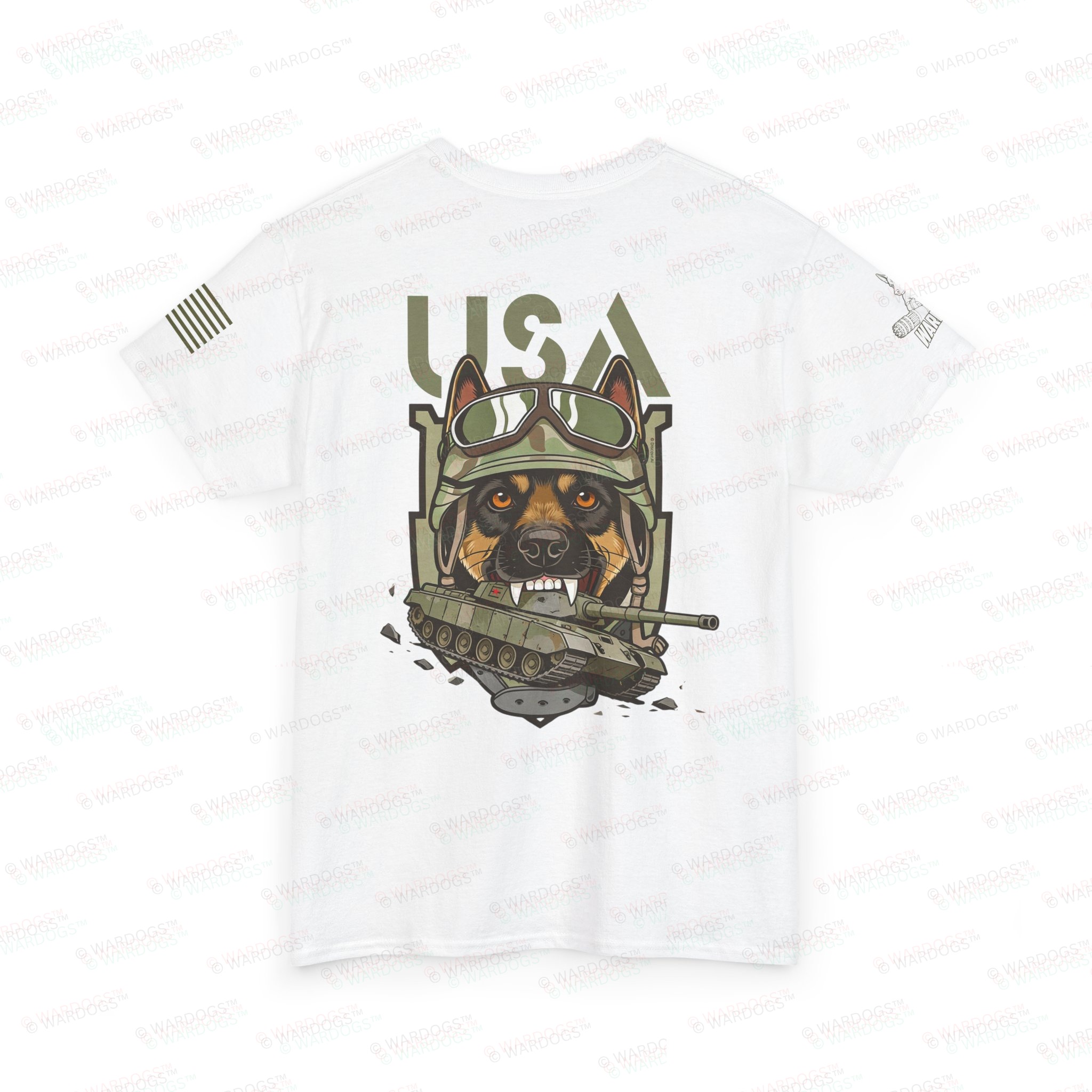 US Army MWD K9 Defender Military T-Shirt - Image 9