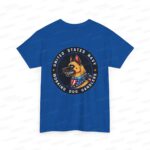 U.S. Navy K9 Working Dog Handler T-Shirt - circle/back