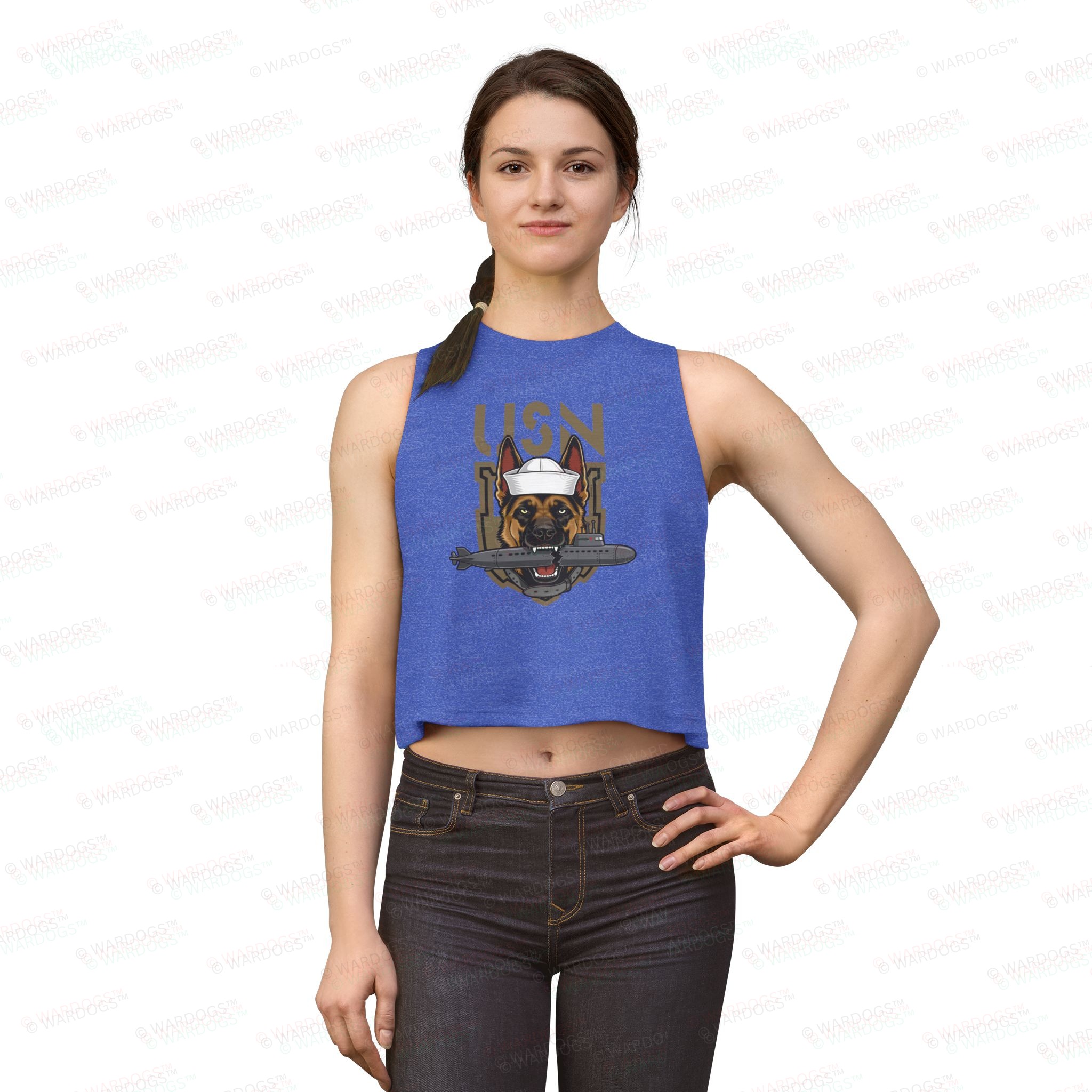 US NAVY K9 DEFENDER MALINOIS CROP TOP - Image 9