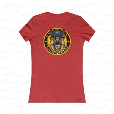 US COAST GUARD BEWARE MALINOIS –  Womens Tee