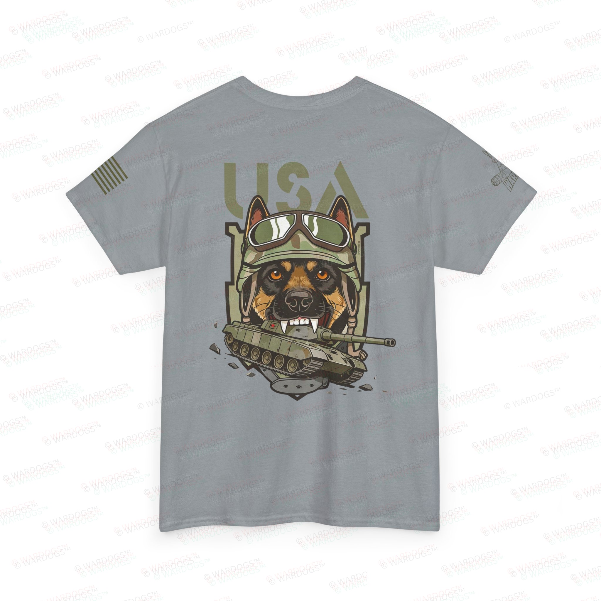 US Army MWD K9 Defender Military T-Shirt - Image 14