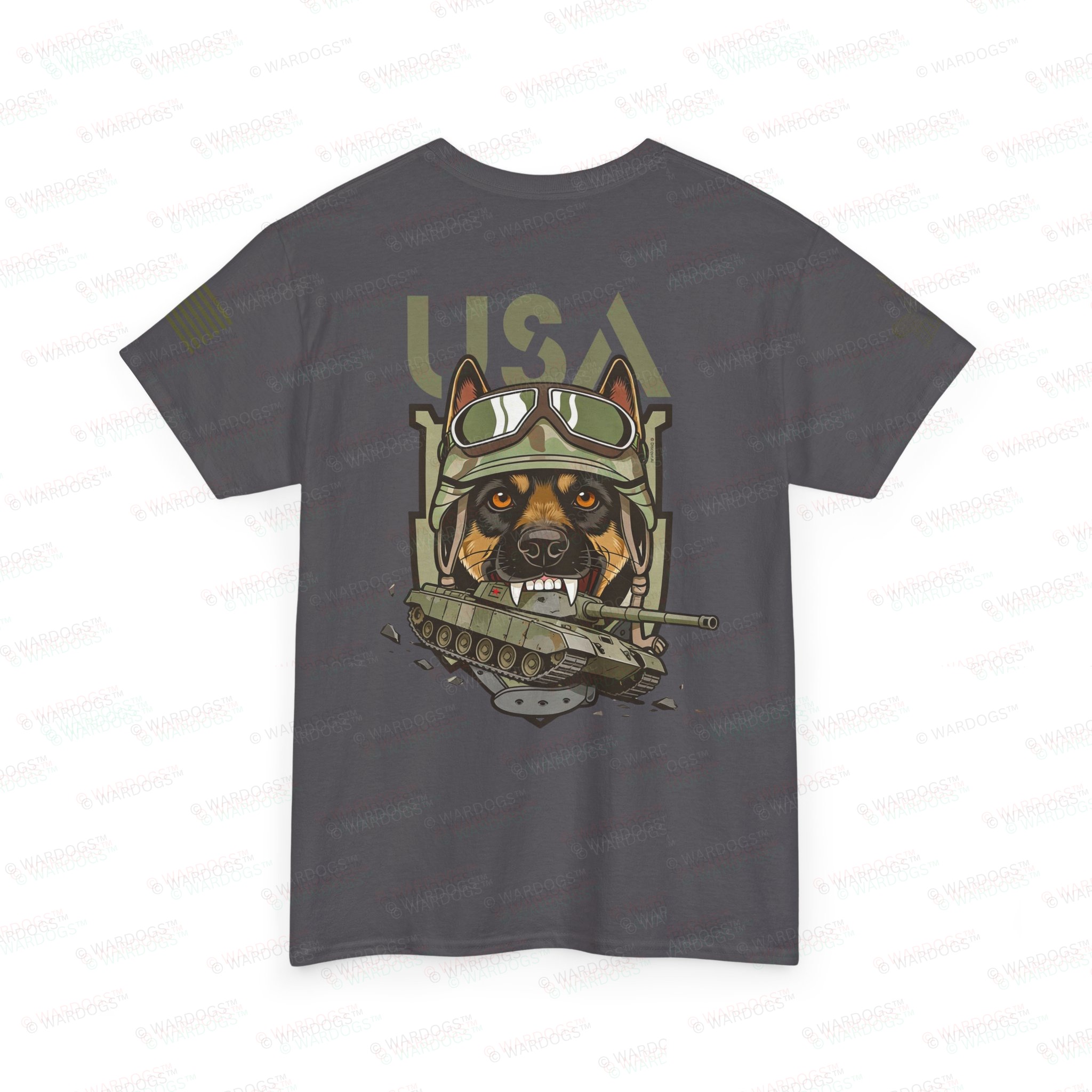 US Army MWD K9 Defender Military T-Shirt - Image 18