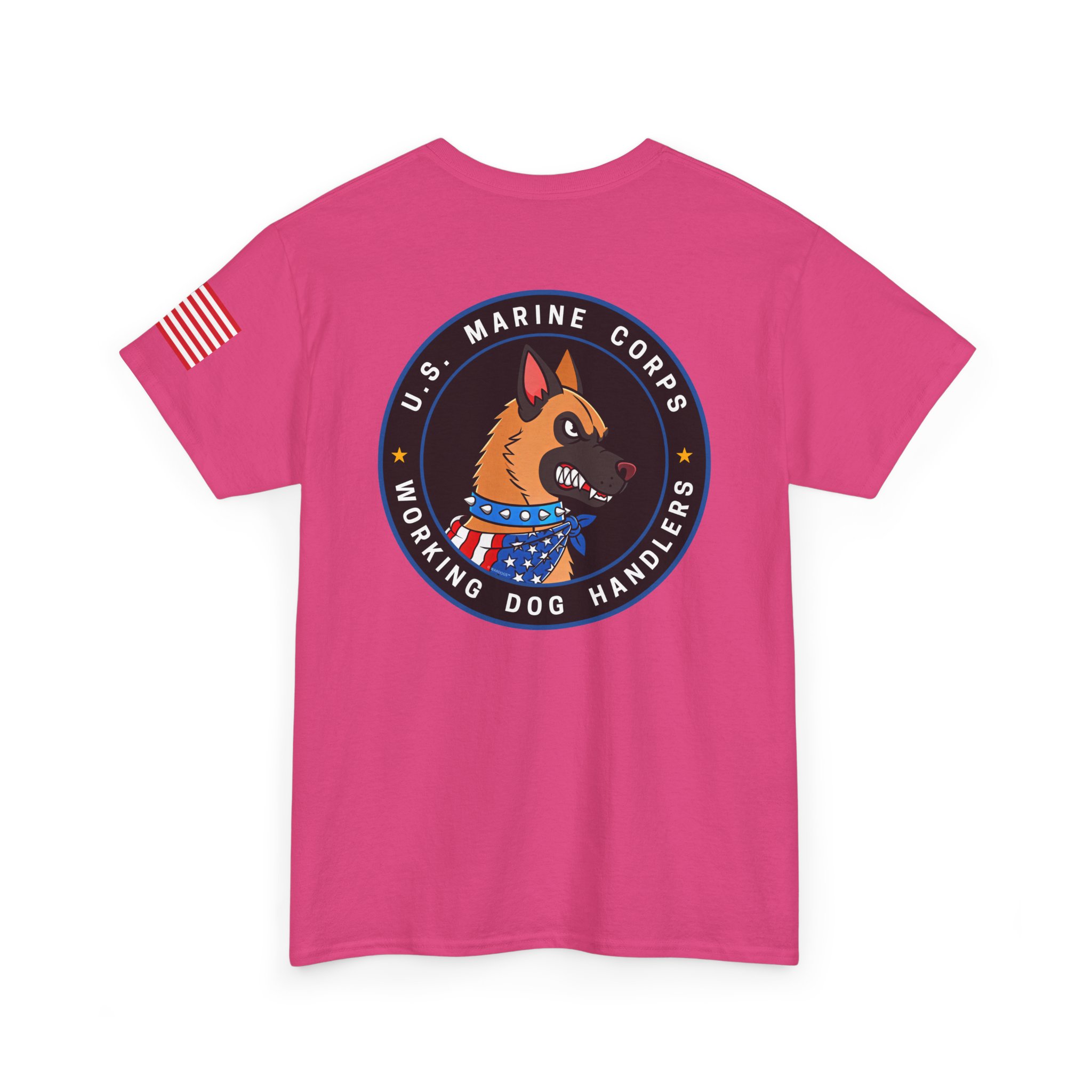 U. S. Marine Corps Working Dog Handlers T‑Shirt — K9 Patch Tee - Image 16