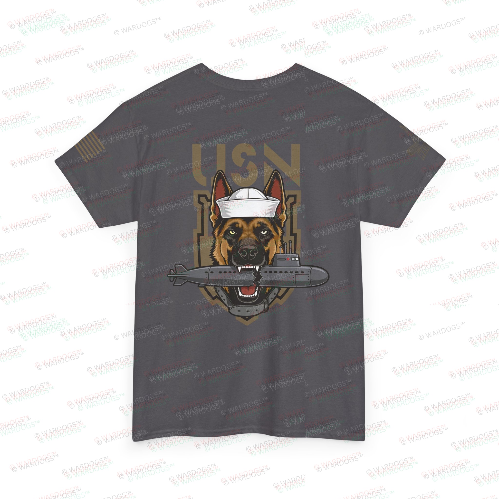 US Navy MWD K9 Defender Military T-Shirt - Image 32