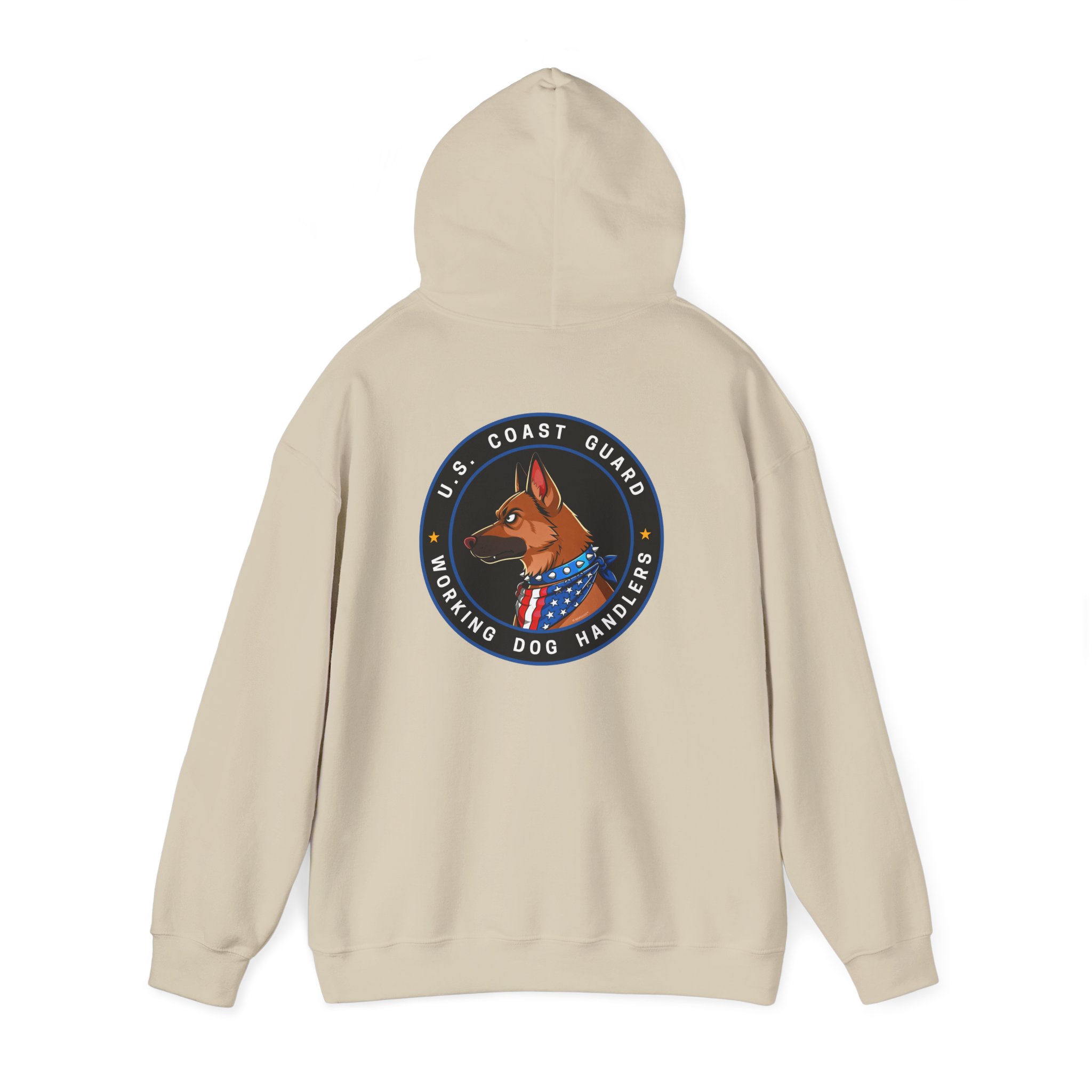 U.S. Coast Guard Working Dog Handlers Hoodie — Patriotic K9 Unit Pullover - Image 10