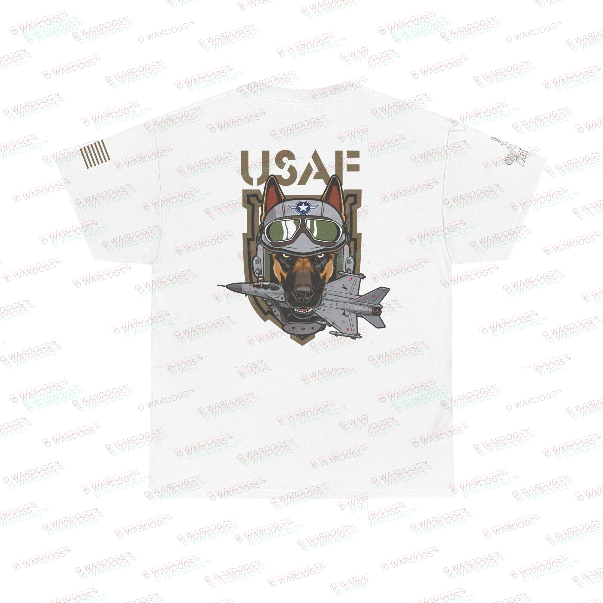 US Air Force MWD K9 Defender Military T-Shirt - Image 6