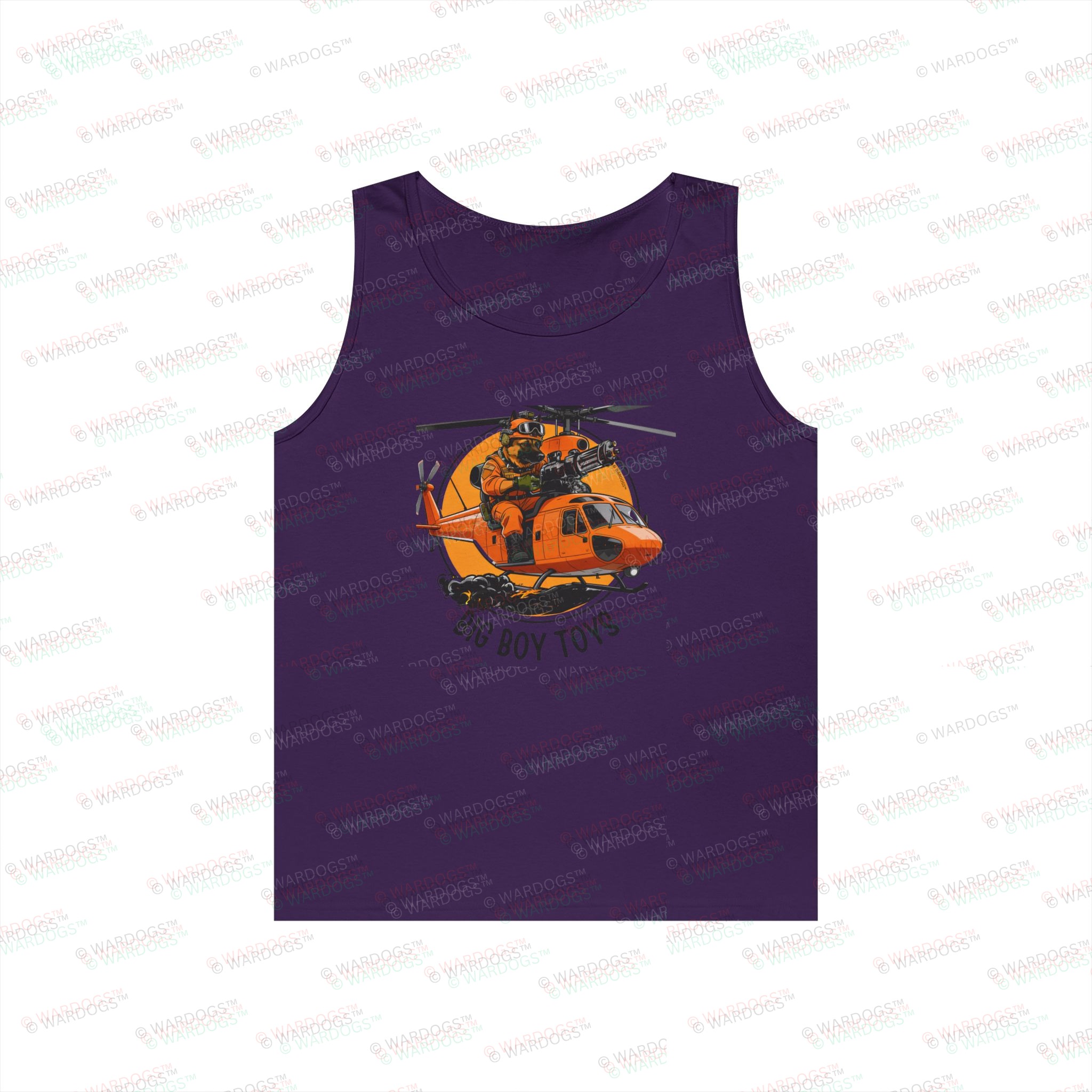 USCG "Big Boy Toys " Chopper Tank Top — black text - Image 7