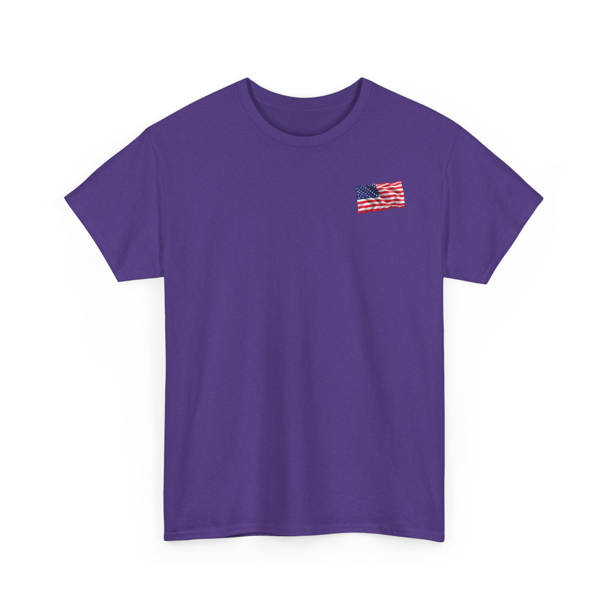 U.S. Air Force Veteran T‑Shirt — American Flag Tribute Tee - White Text - Image 11