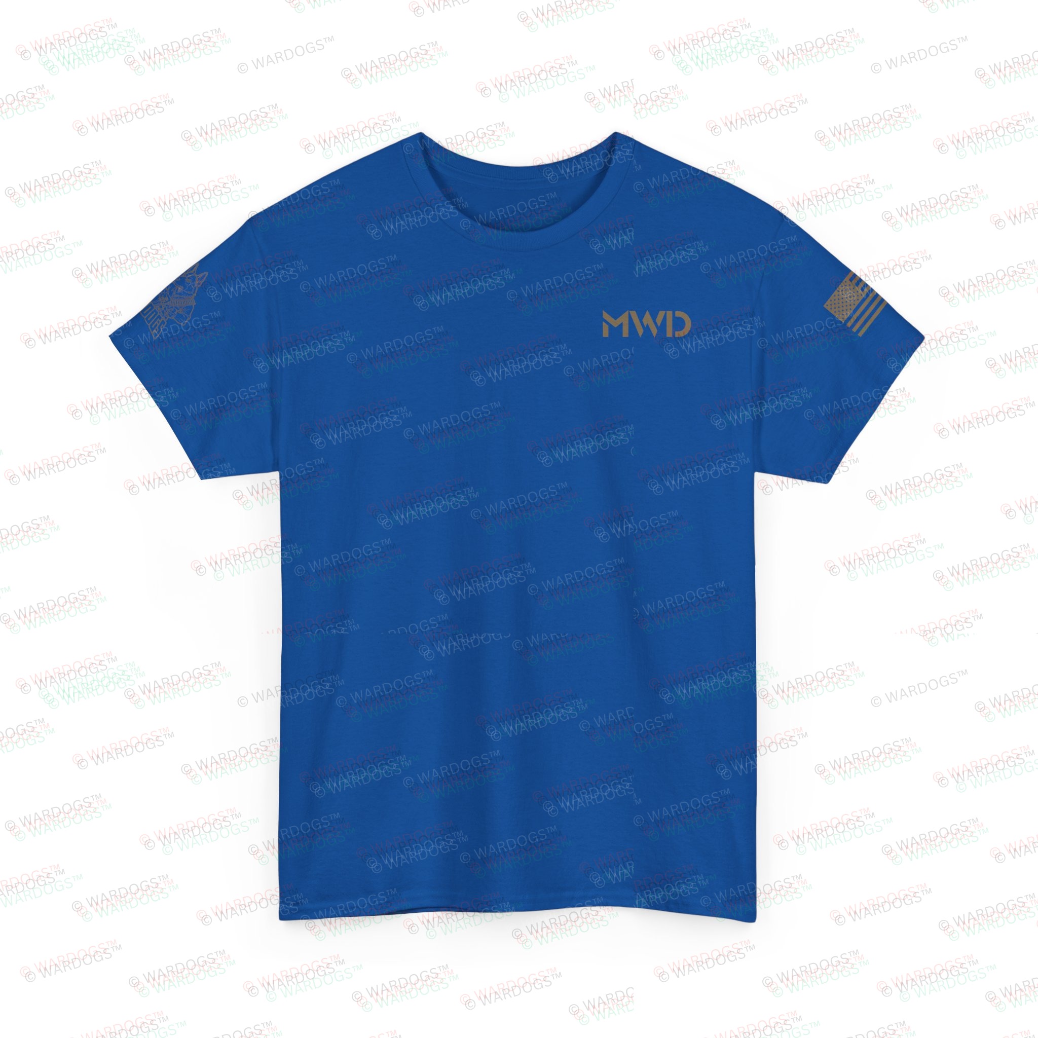 US Air Force MWD K9 Defender Military T-Shirt - Image 3