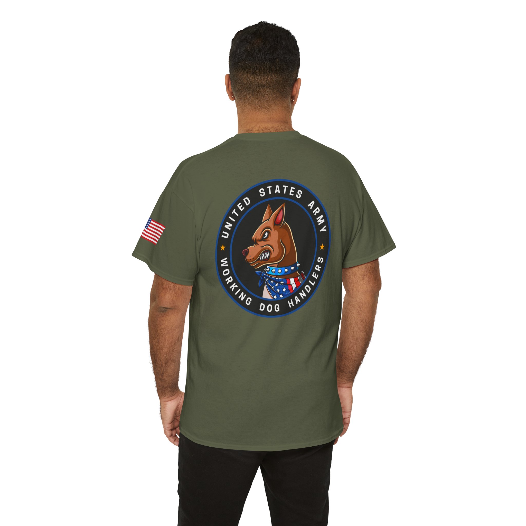 U. S. Army Working Dog Handlers T‑Shirt — K9 Patch Tee - Image 10