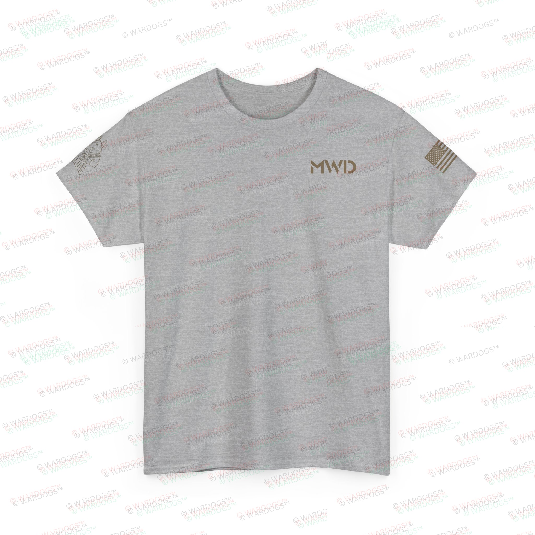 US Navy MWD K9 Defender Military T-Shirt - Image 15