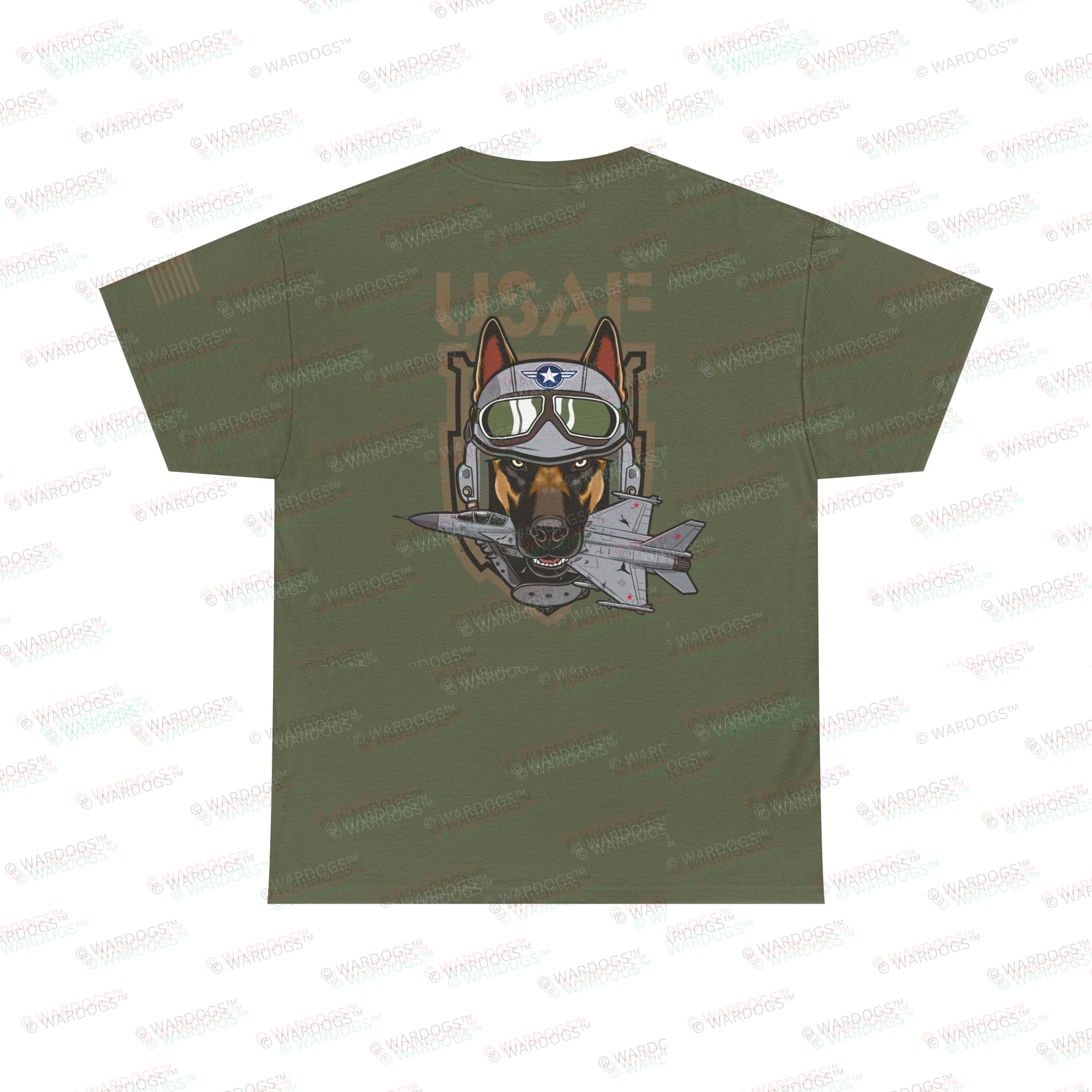 US Air Force MWD K9 Defender Military T-Shirt - Image 18