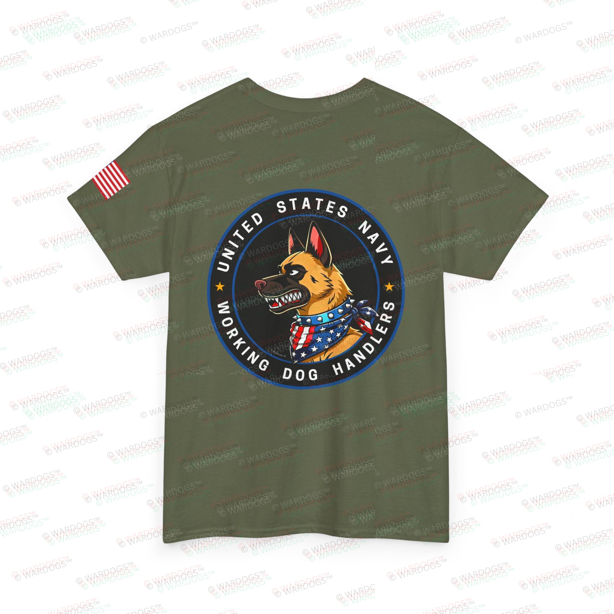 U. S. Navy Working Dog Handlers T‑Shirt — K9 Patch Tee - Image 9