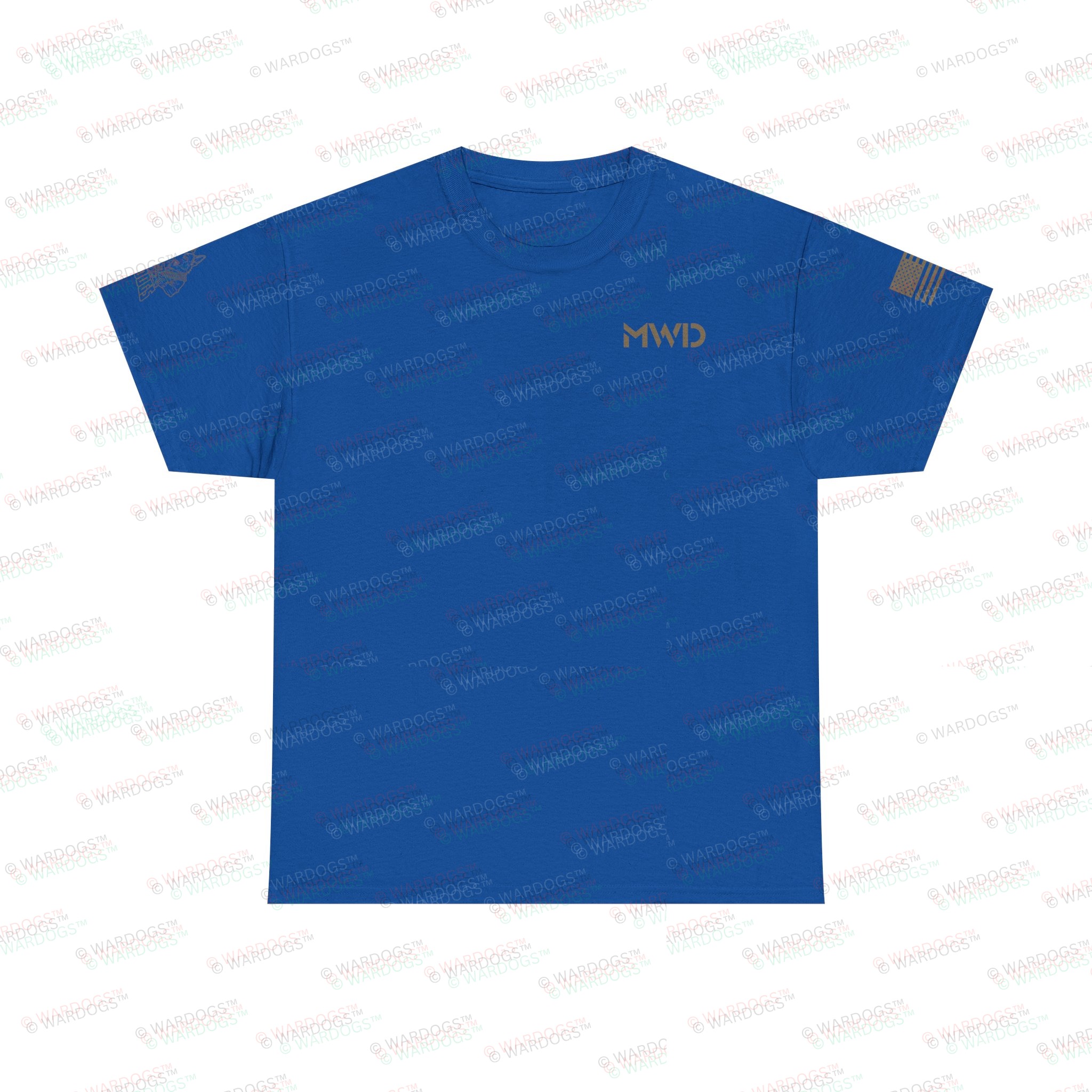 US Navy MWD K9 Defender Military T-Shirt - Image 2
