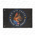 U.S. Air Force Working Dog Handlers Flag — Double-Sided Military K9 Tribute