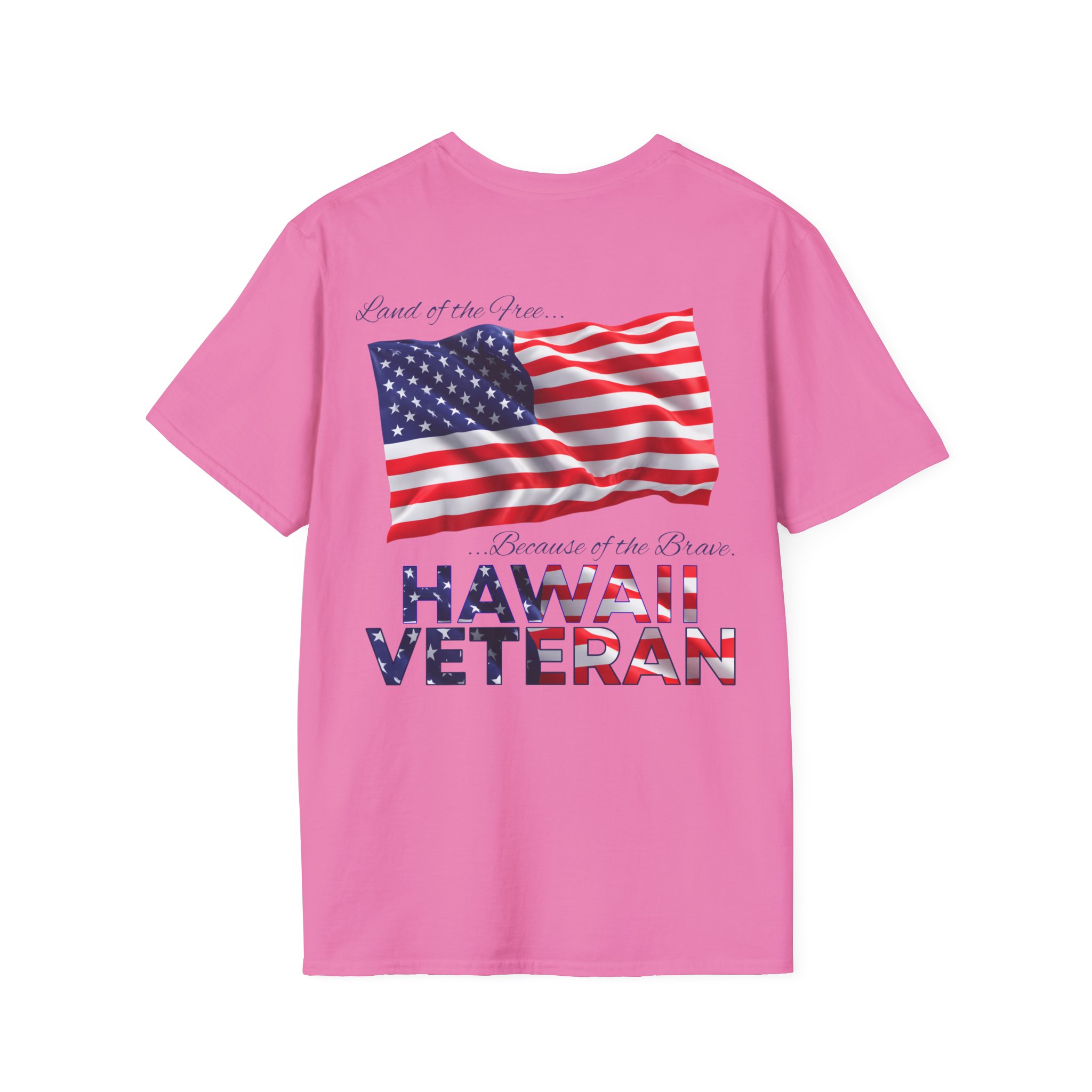 Hawaii Veteran T-Shirt — Proud American Flag Military Tribute - Image 27