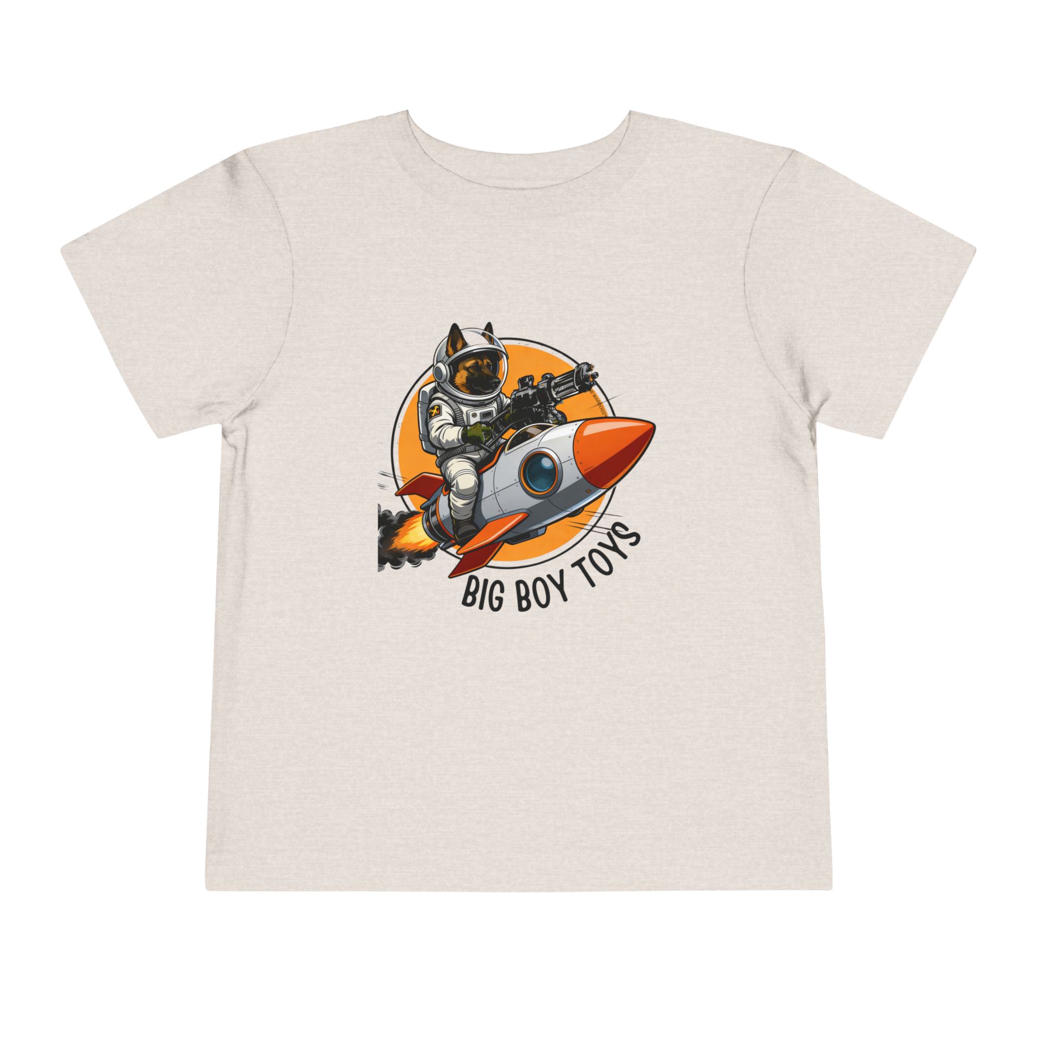 Toddler Tee — Astronaut U.S. Space Force Rocket Graphic Kids Shirt - Image 9