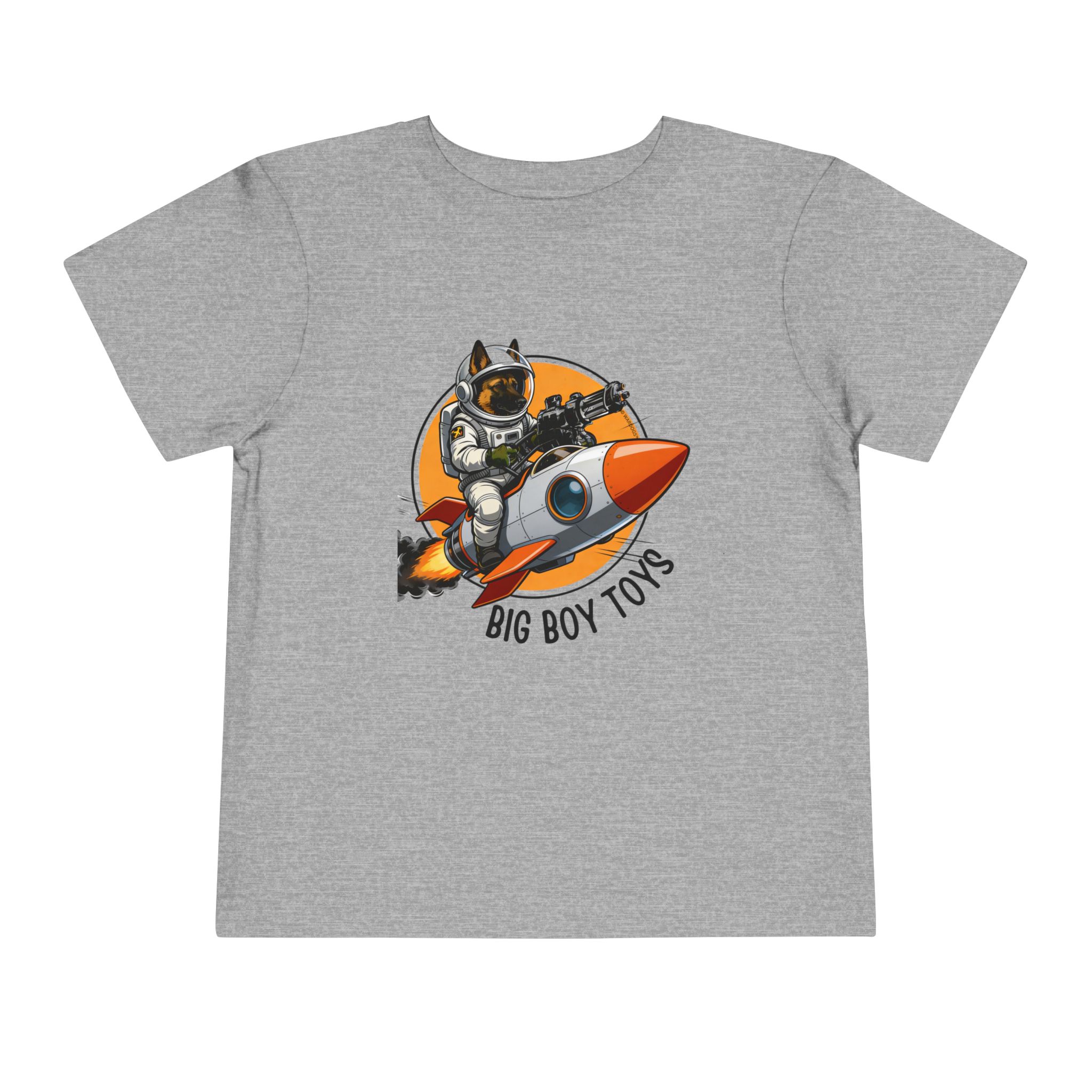 Toddler Tee — Astronaut U.S. Space Force Rocket Graphic Kids Shirt - Image 17