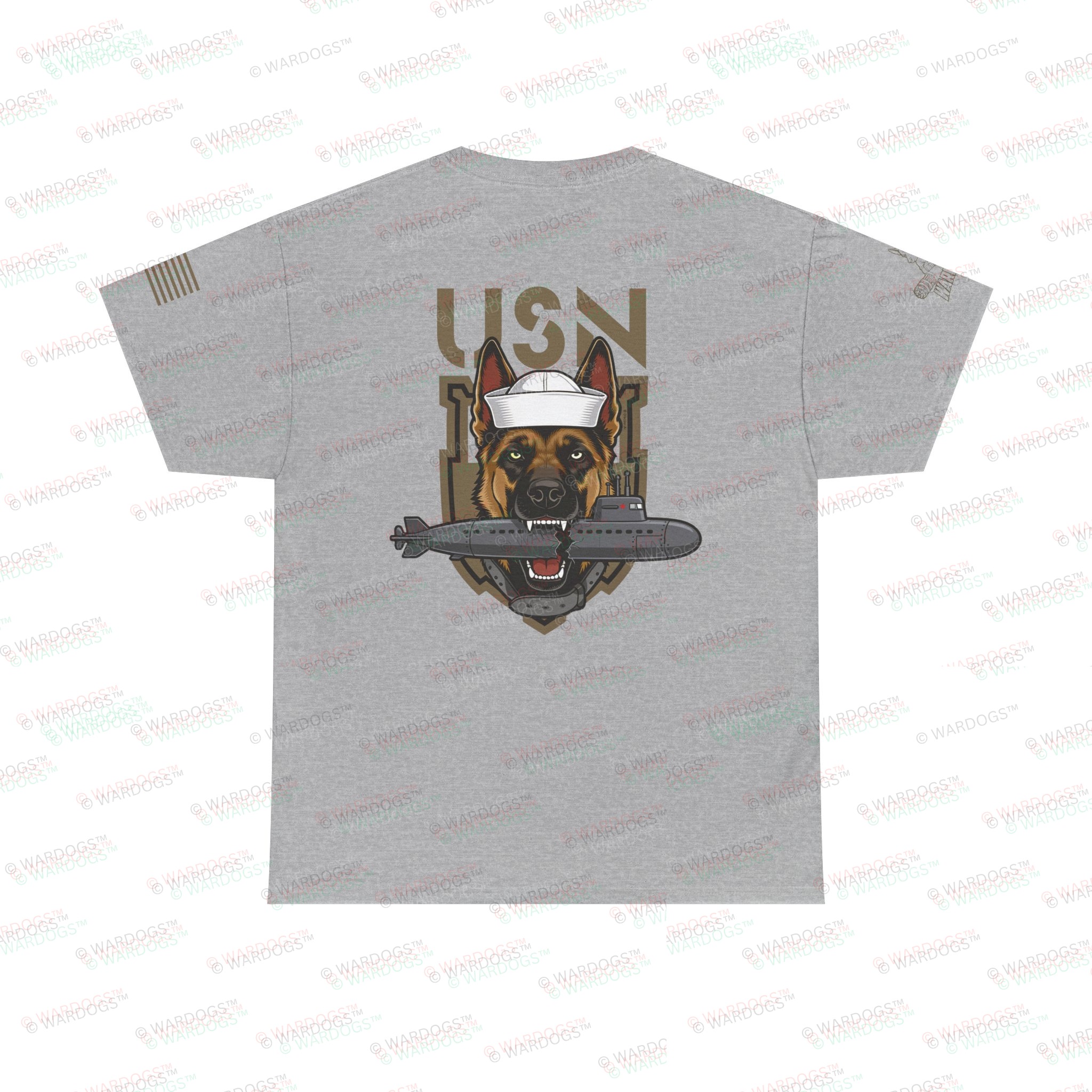 US Navy MWD K9 Defender Military T-Shirt - Image 14