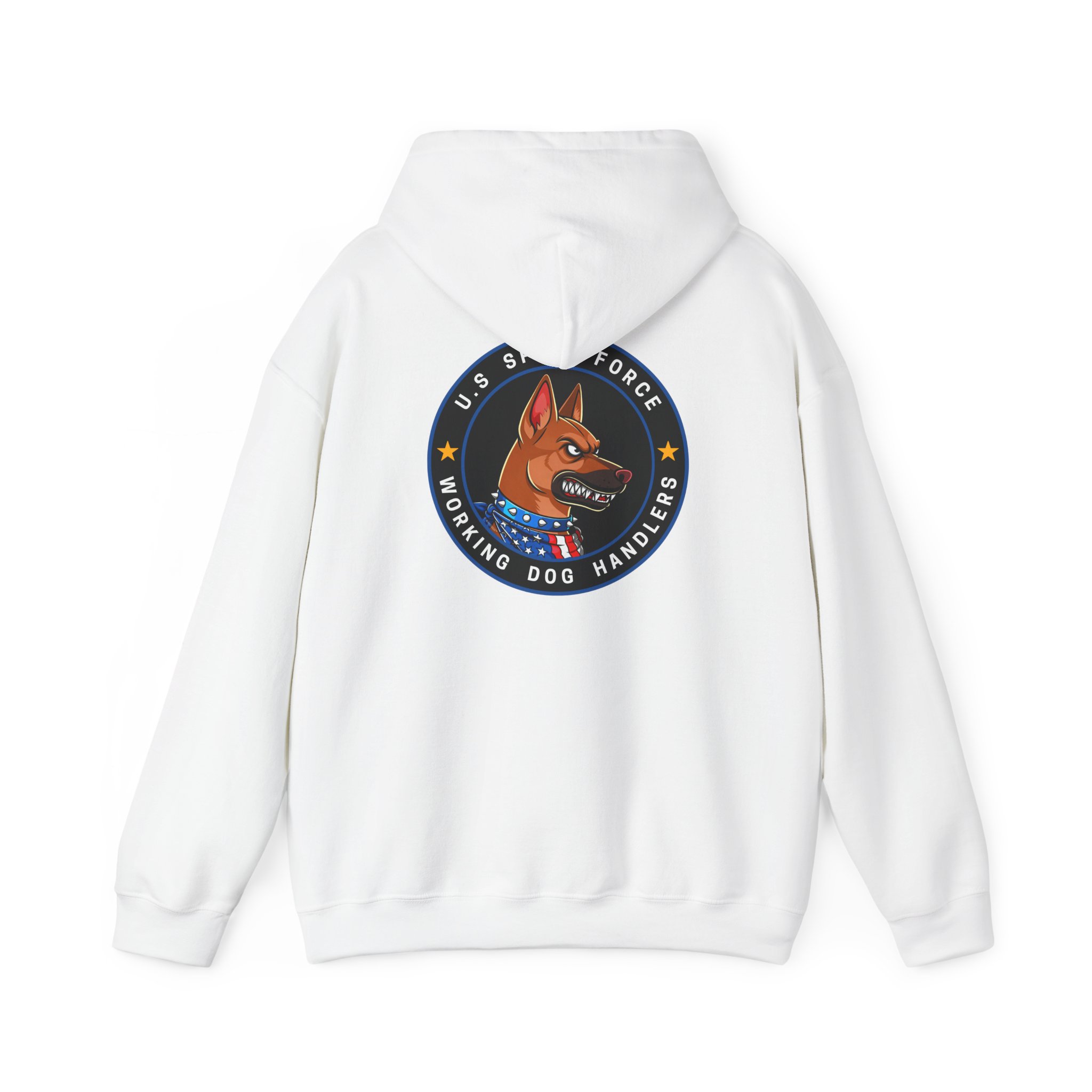 US Space Force Working Dog Handlers Hoodie — Patriotic K9 Unit Pullover - Image 3