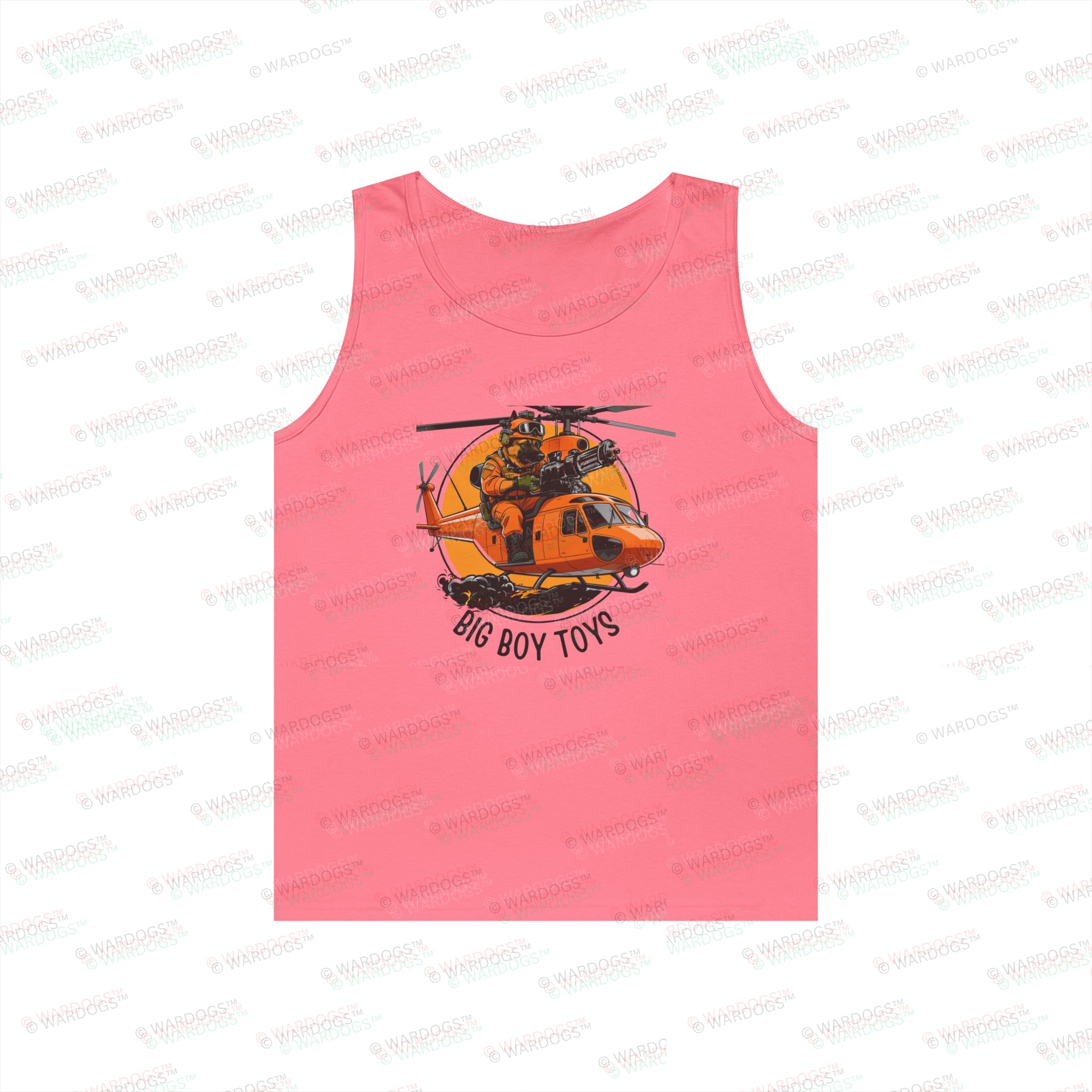 USCG "Big Boy Toys " Chopper Tank Top — black text - Image 8