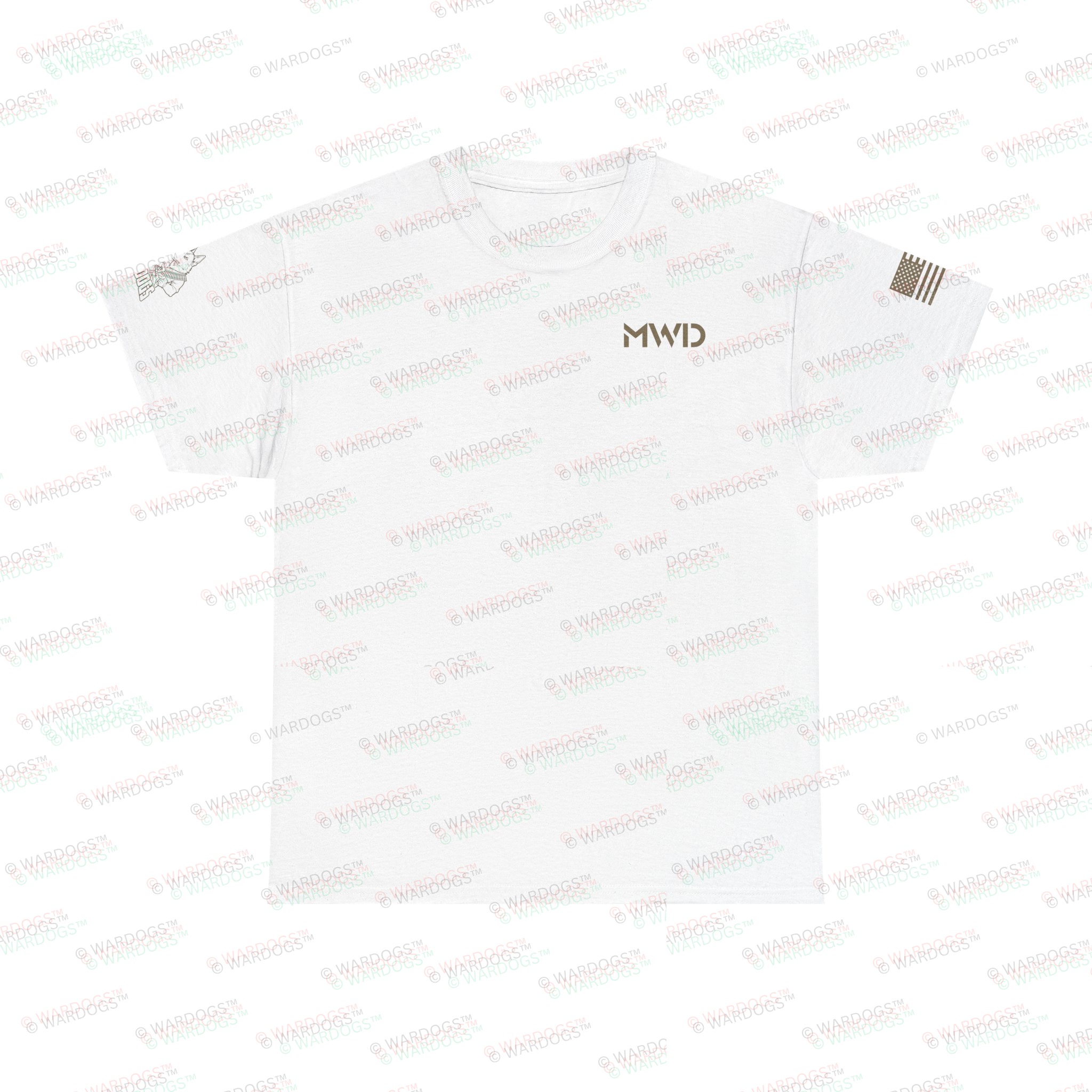 US Space Force MWD K9 Defender Military T-Shirt - Image 5