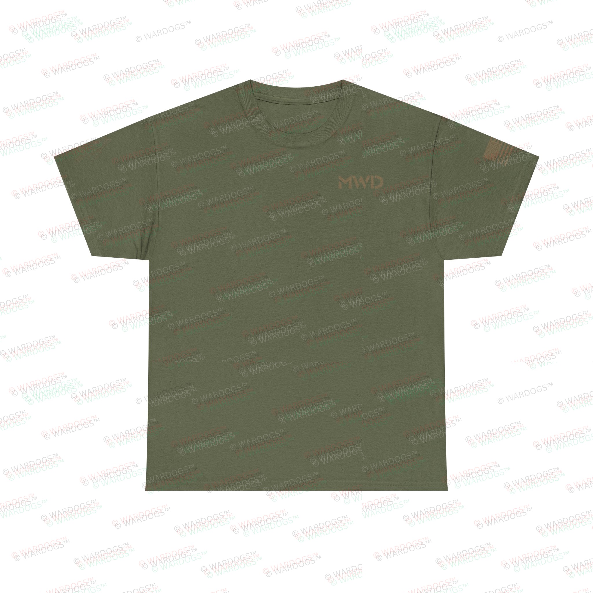 US Space Force MWD K9 Defender Military T-Shirt - Image 17