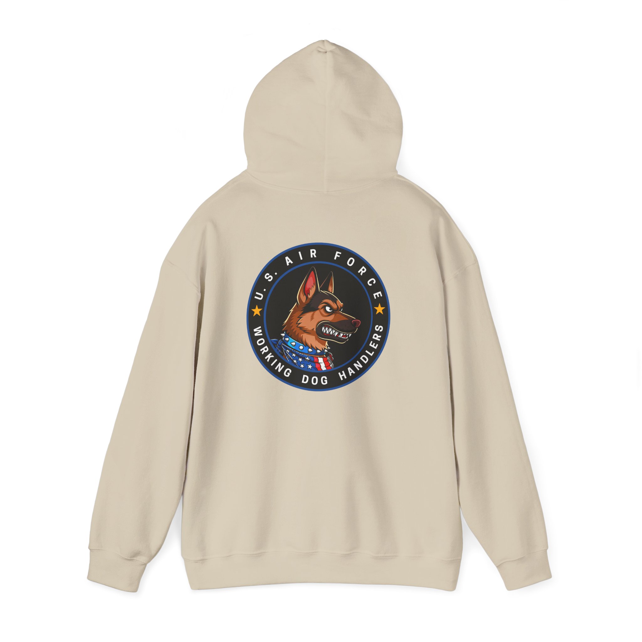 U.S. Air Force Working Dog Handlers Hoodie — Patriotic K9 Unit Pullover - Image 2