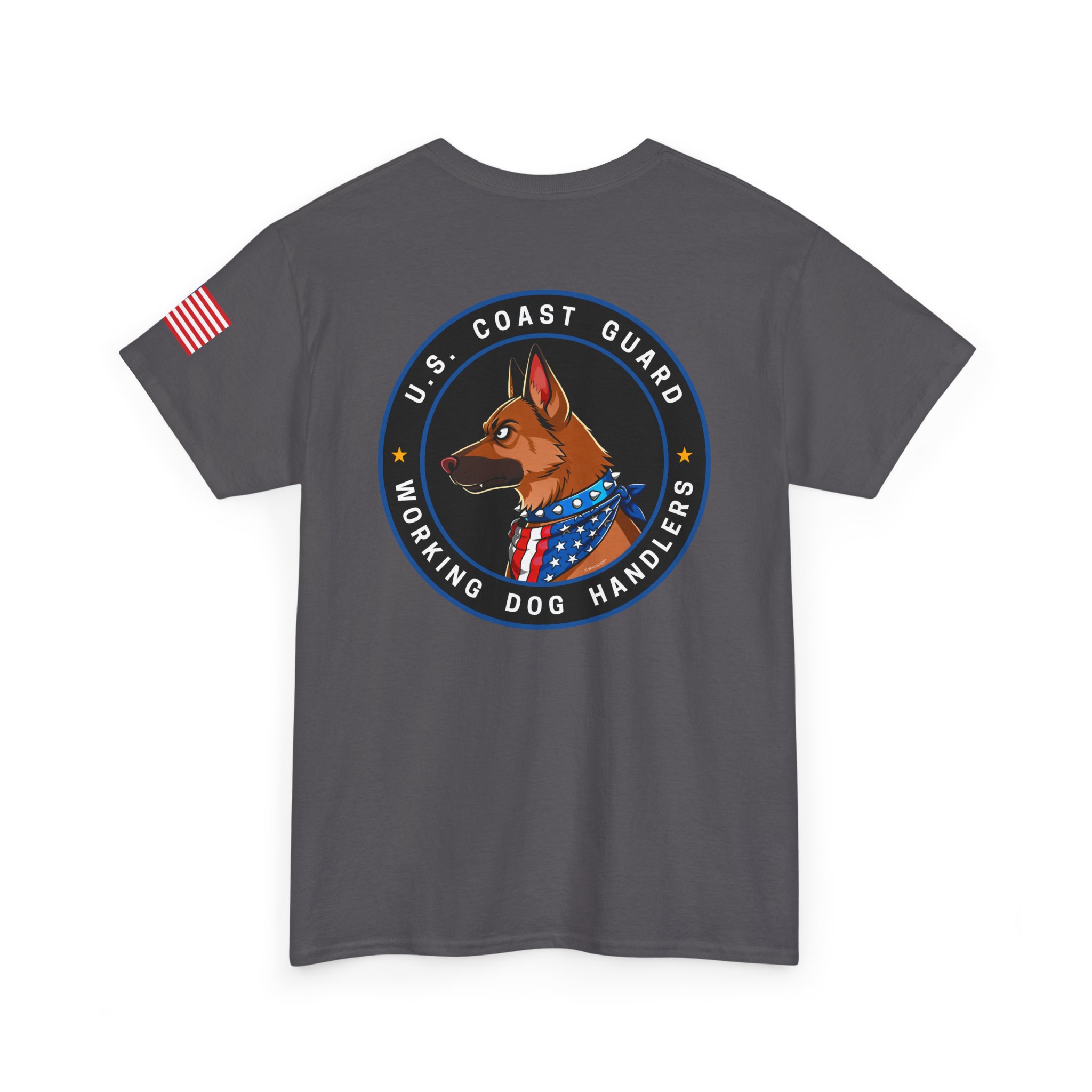 U.S. Coast Guard Working Dog Handlers T‑Shirt — K9 Patch Tee - Image 26