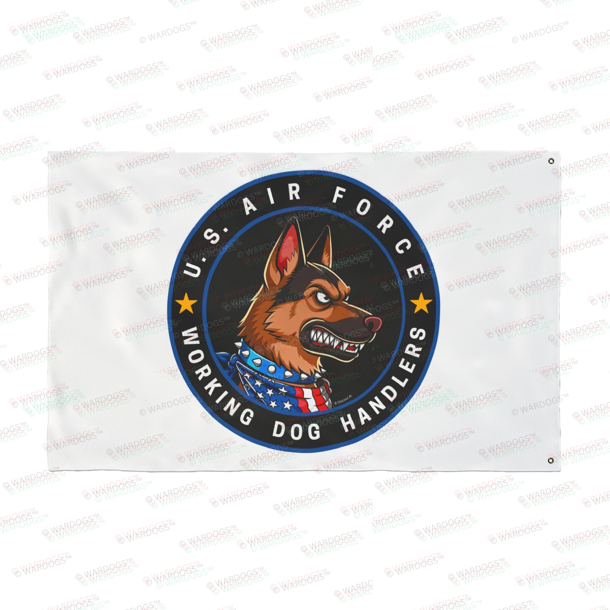 U.S. Air Force Working Dog Handlers Flag — Double-Sided Military K9 Tribute - Image 14