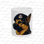 DEFENSOR FORTIS Military K9 Ceramic Mug – Military Beret Dog Coffee Cup (11oz/15oz)