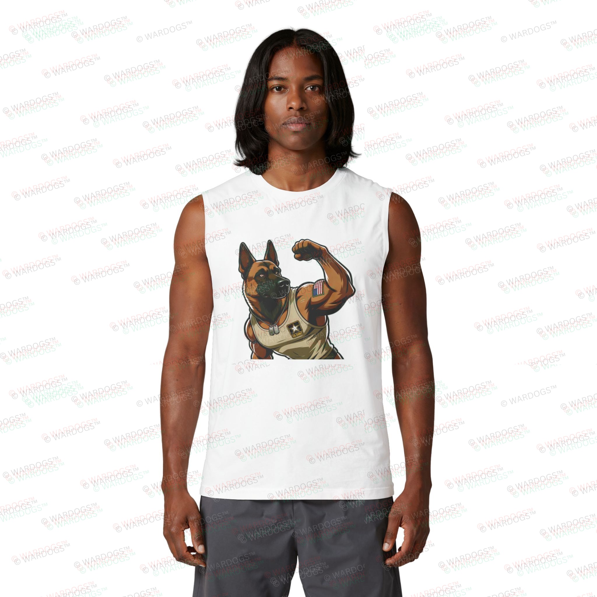 US ARMY Muscle Tank — "NO PAIN" - Image 2