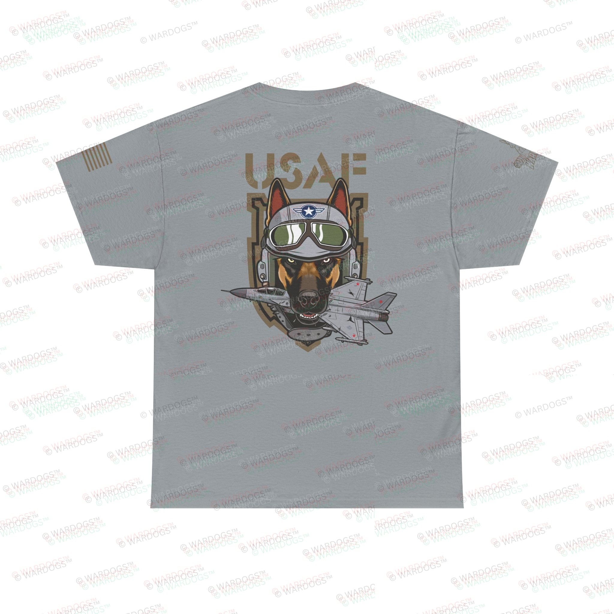 US Air Force MWD K9 Defender Military T-Shirt - Image 22