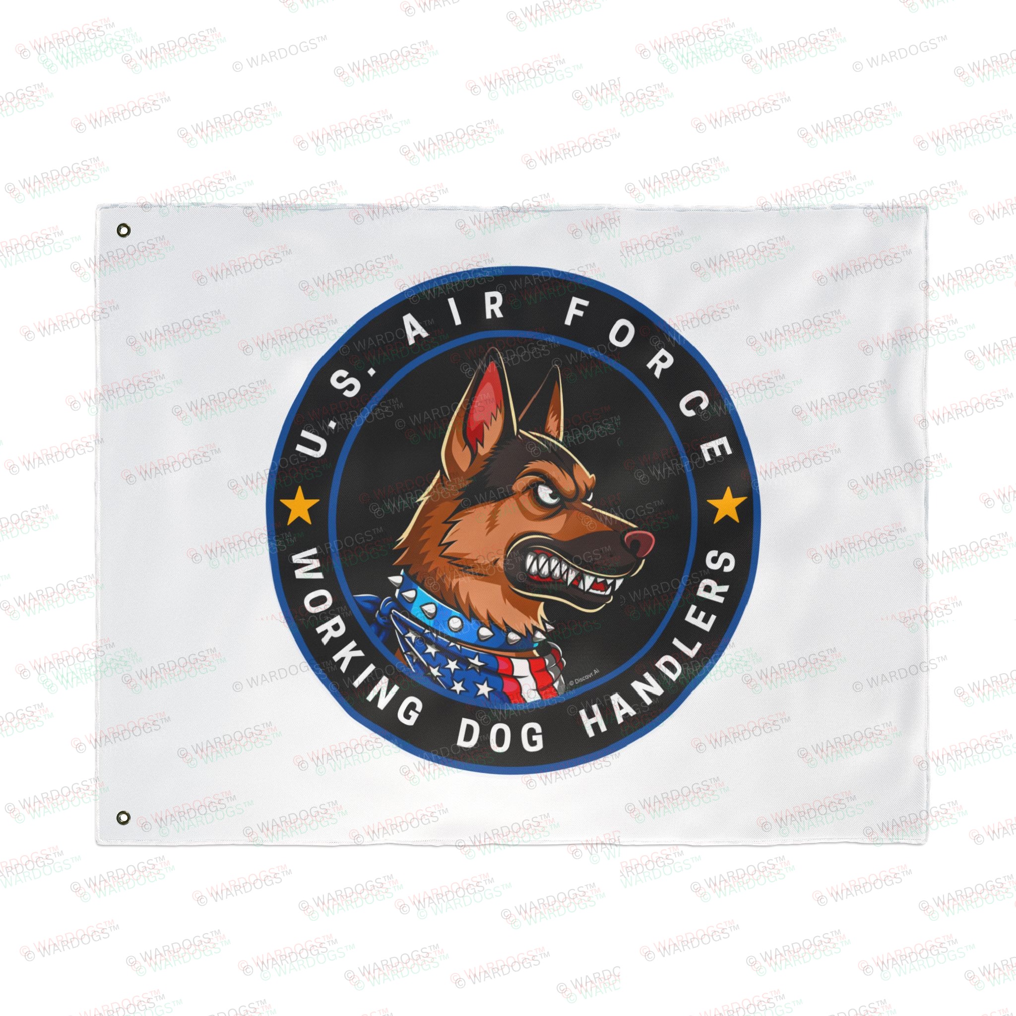 U.S. Air Force Working Dog Handlers Flag — Double-Sided Military K9 Tribute - Image 9