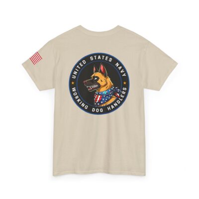 U.S. Navy Working Dog Handlers T‑Shirt — K9 Patch Tee