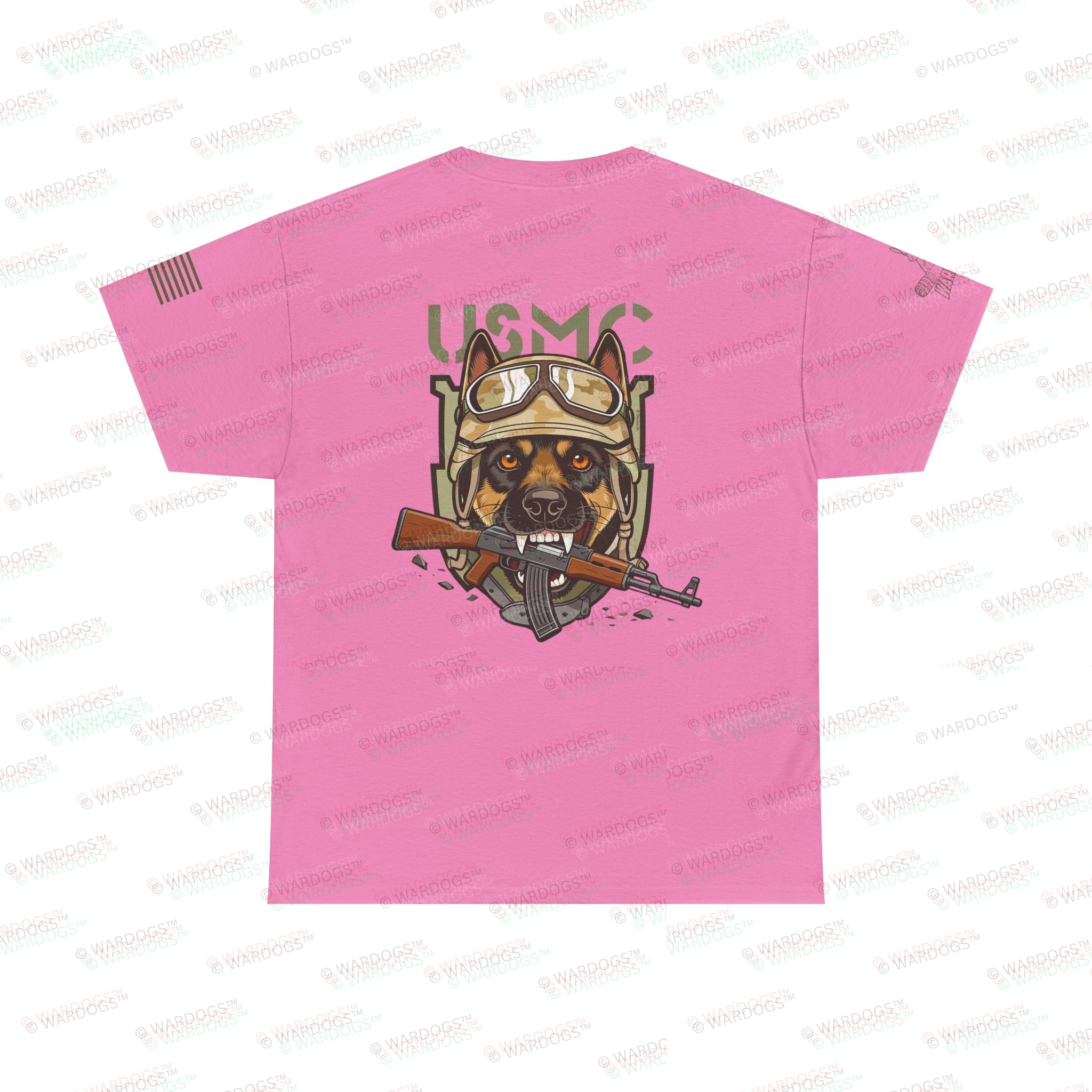 US Marine Corps MWD K9 Defender Military T-Shirt - Image 34
