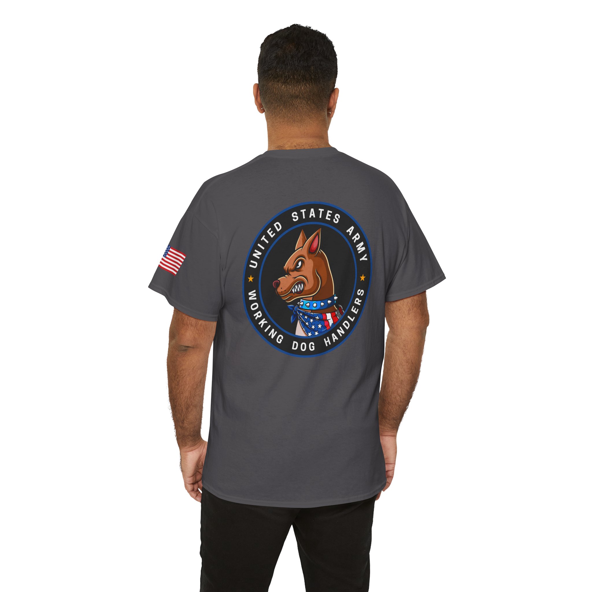 U. S. Army Working Dog Handlers T‑Shirt — K9 Patch Tee - Image 2