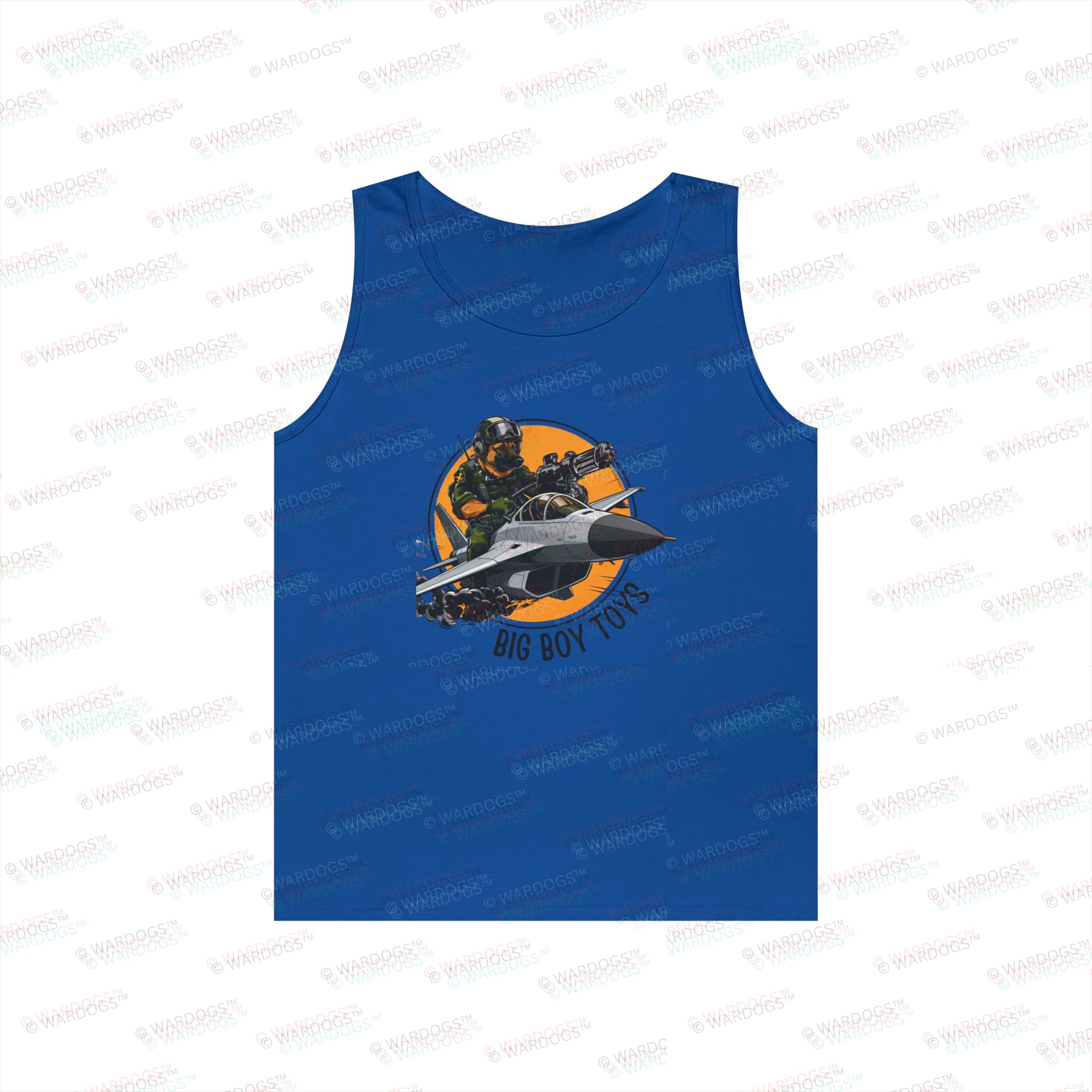 Copy of USAF 'Big Boy Toys' Tank Top - black text - Image 3
