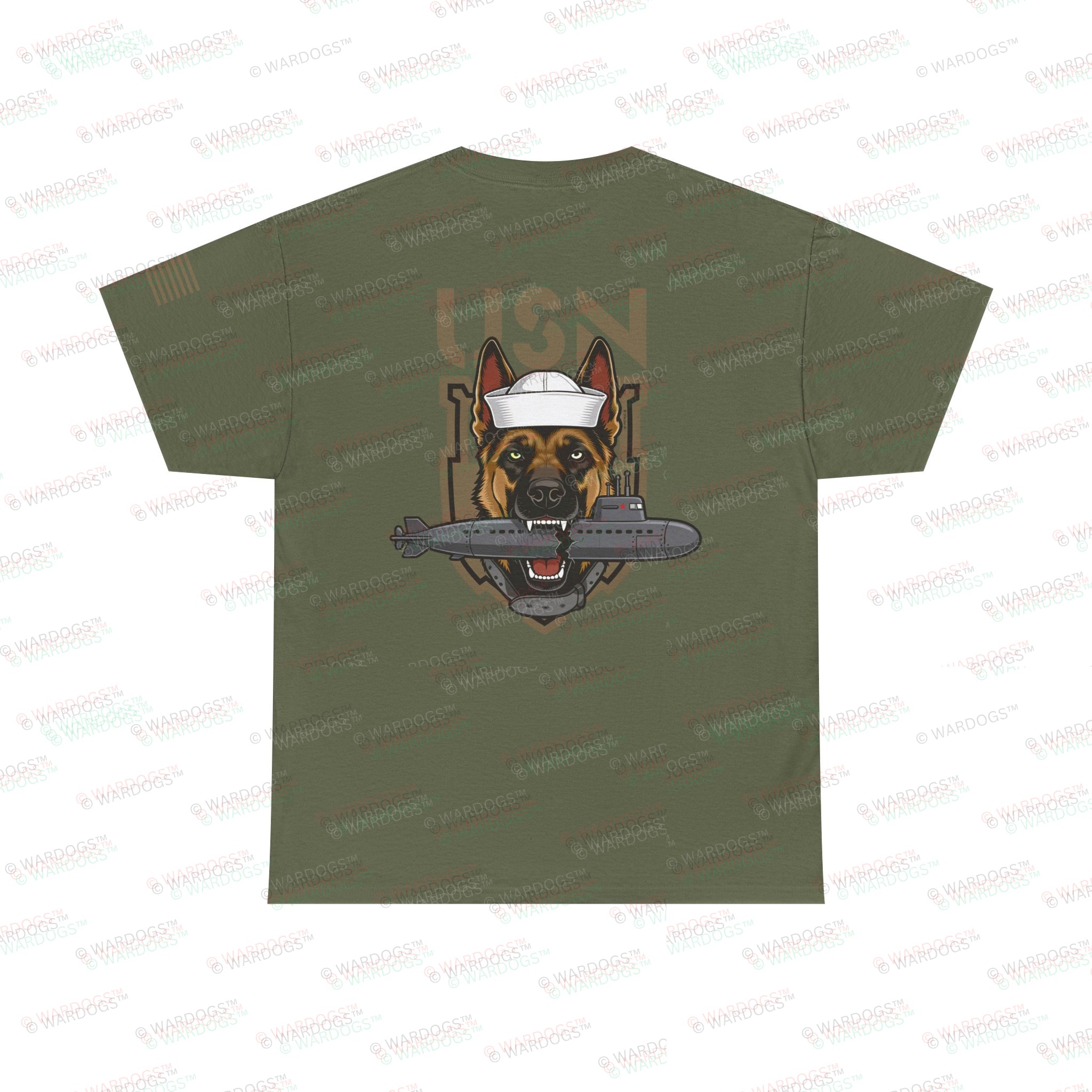 US Navy MWD K9 Defender Military T-Shirt - Image 18