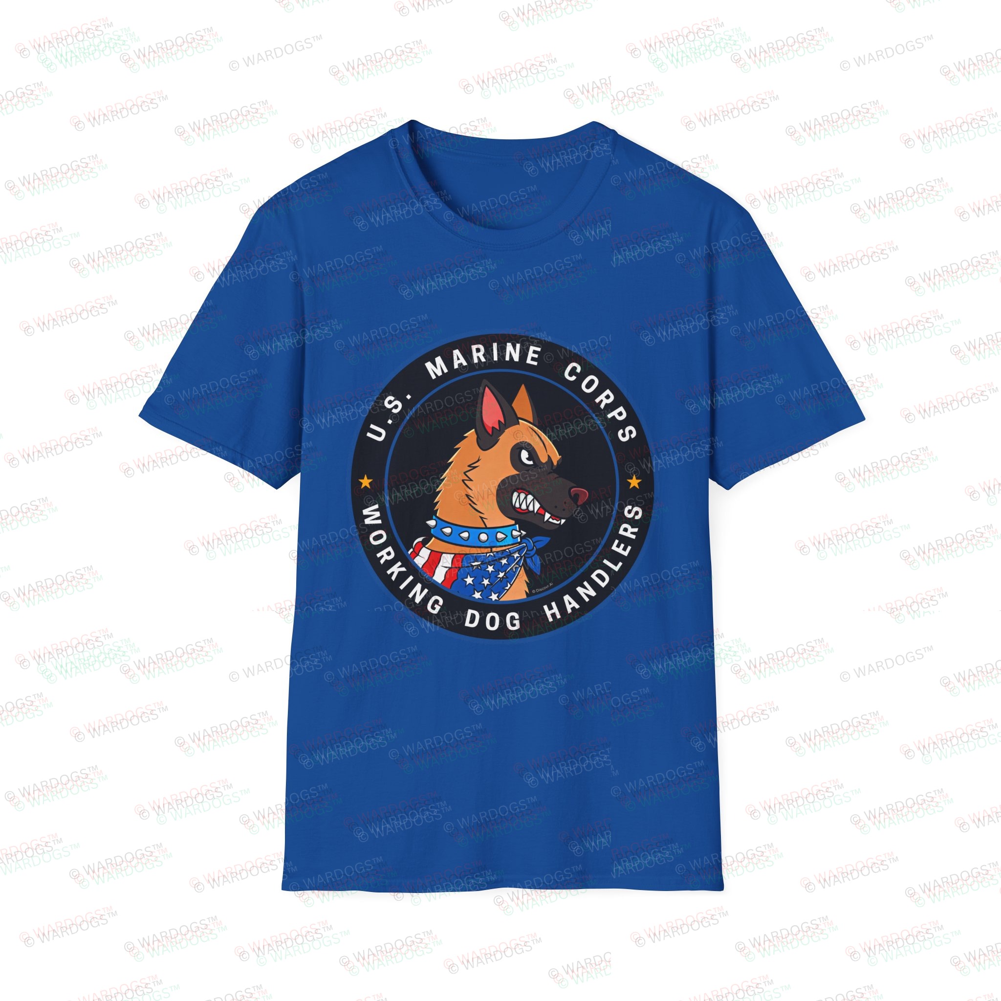 U.S. Marine Corps Working Dog Handlers T-Shirt - Image 9