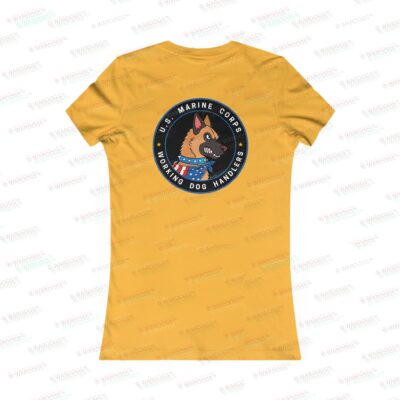 US MARINES K9 MALINOIS –  Womens Tee