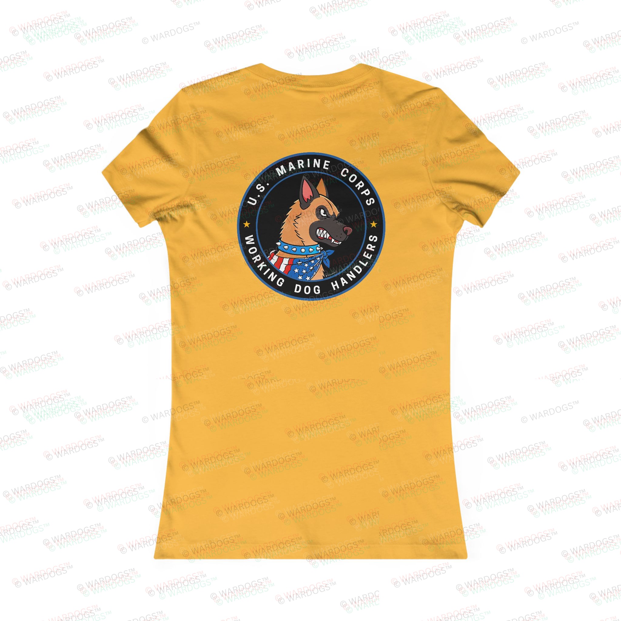 US MARINES K9 MALINOIS - Womens Tee