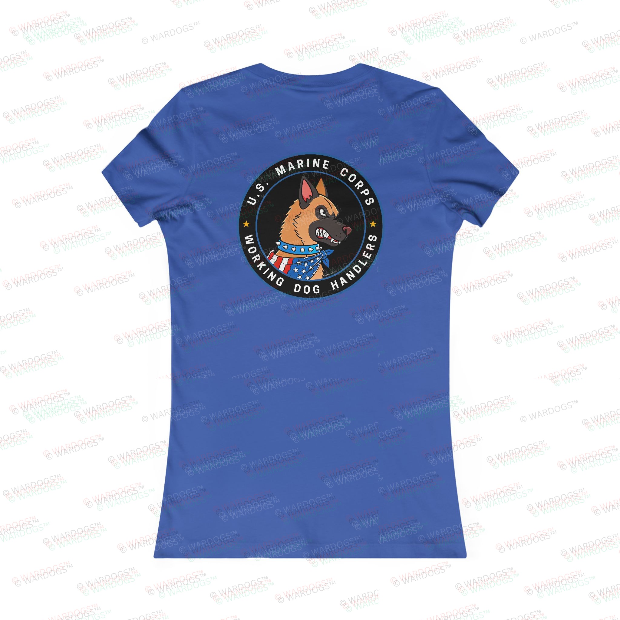 US MARINES K9 MALINOIS - Womens Tee - Image 8