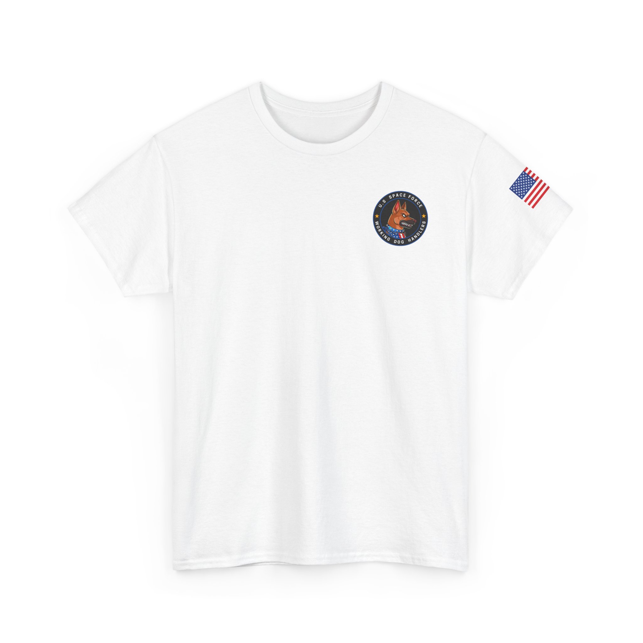 U.S. Space Force Working Dog Handlers T‑Shirt — K9 Patch Tee - Image 7