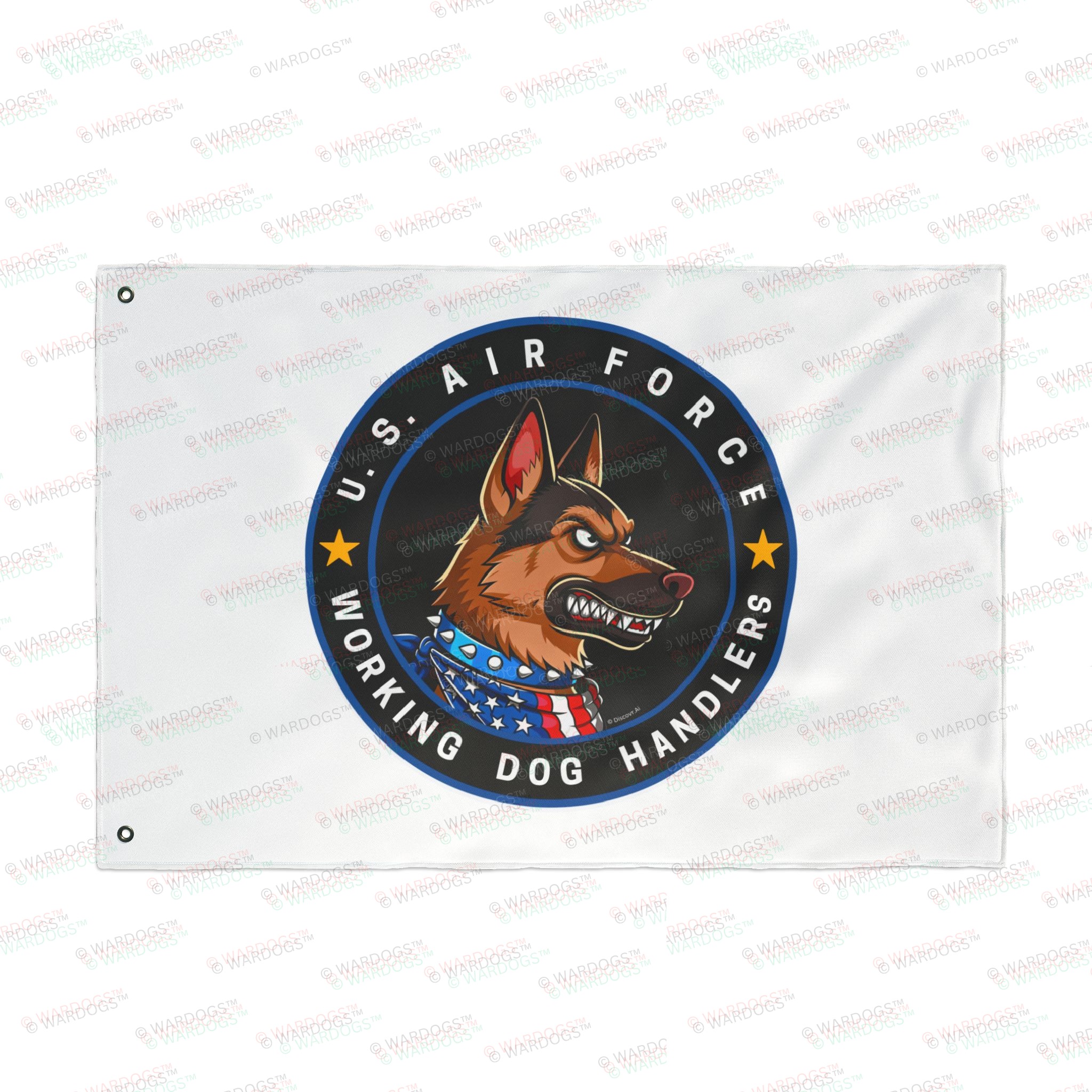 U.S. Air Force Working Dog Handlers Flag — Double-Sided Military K9 Tribute - Image 5