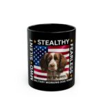 MWD "FEARLESS" Mug — Military K9 Coffee Cup (11oz/15oz) Brittany Spaniel