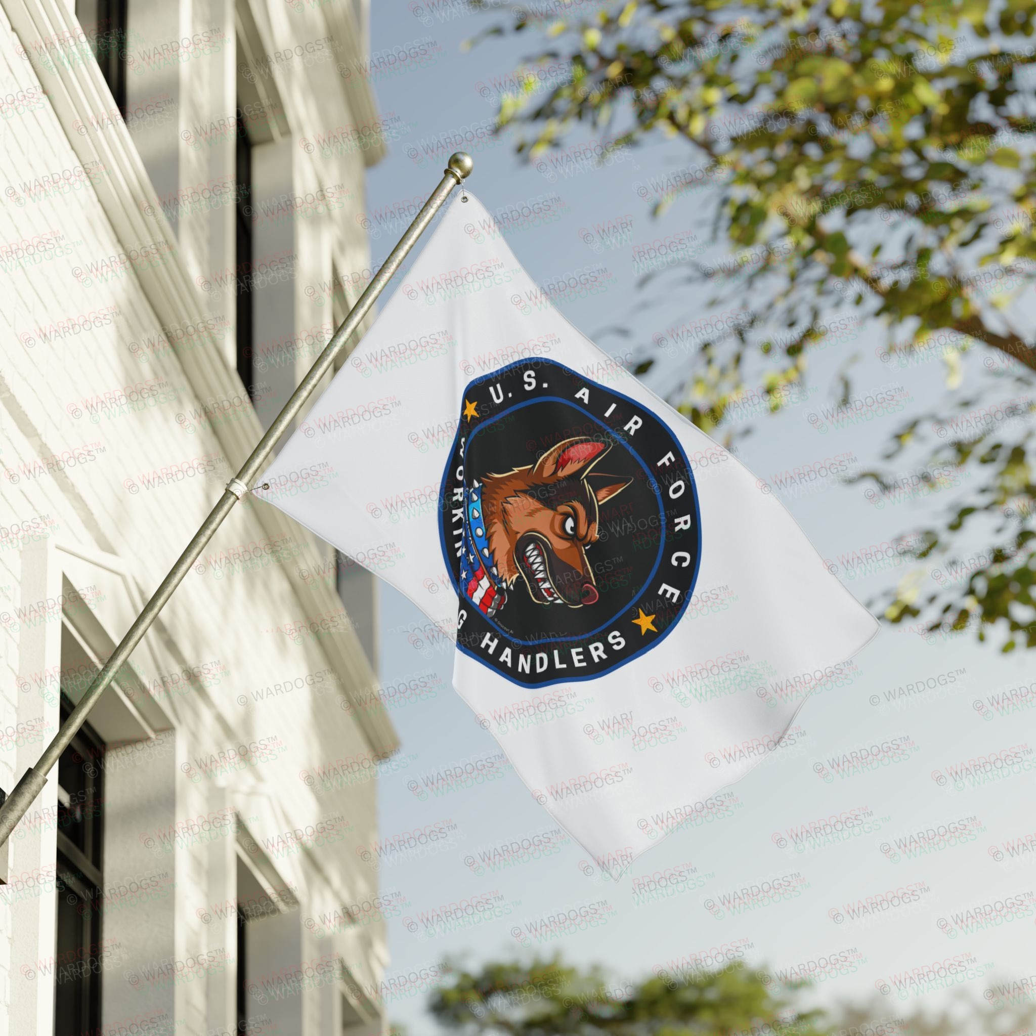 U.S. Air Force Working Dog Handlers Flag — Double-Sided Military K9 Tribute - Image 16