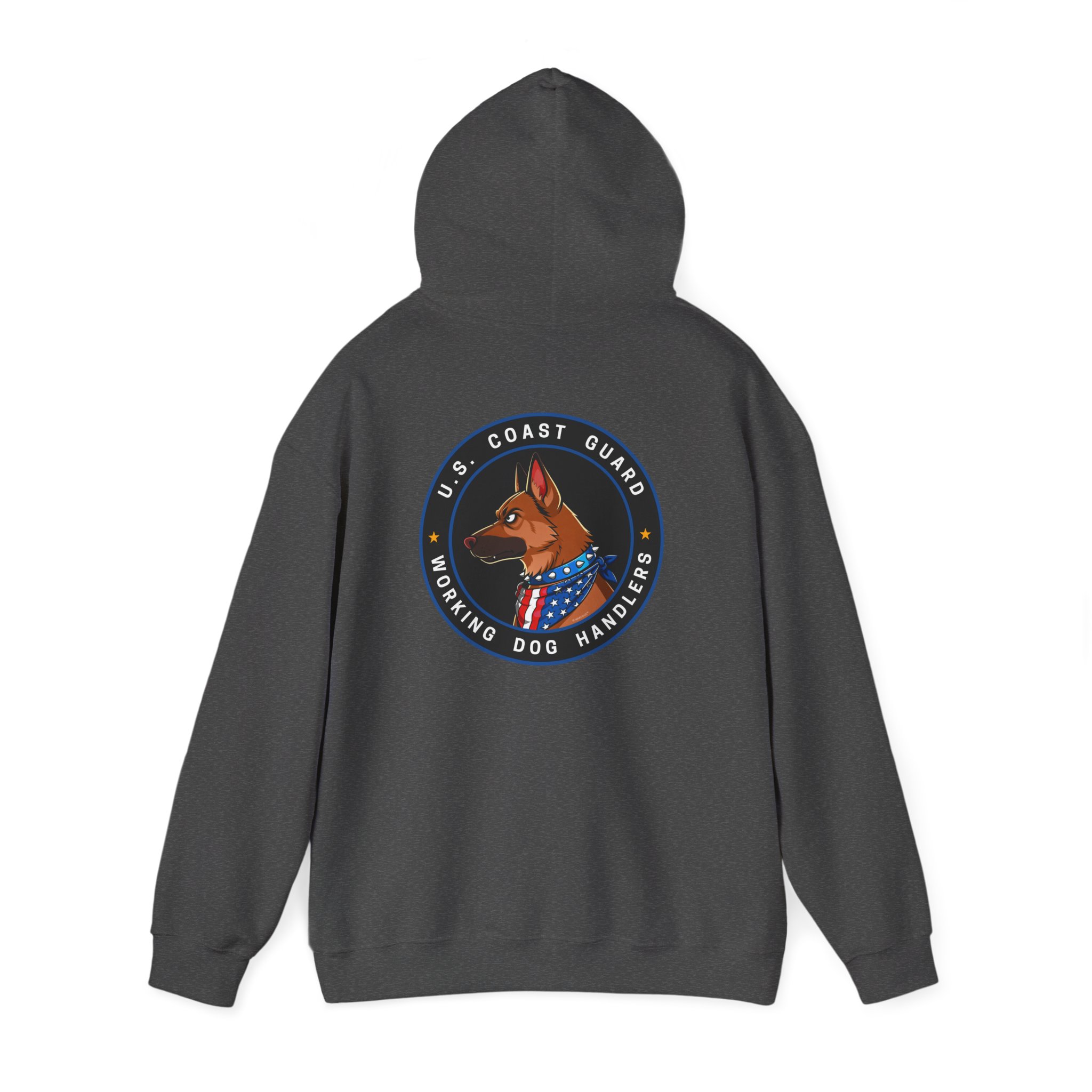 U.S. Coast Guard Working Dog Handlers Hoodie — Patriotic K9 Unit Pullover