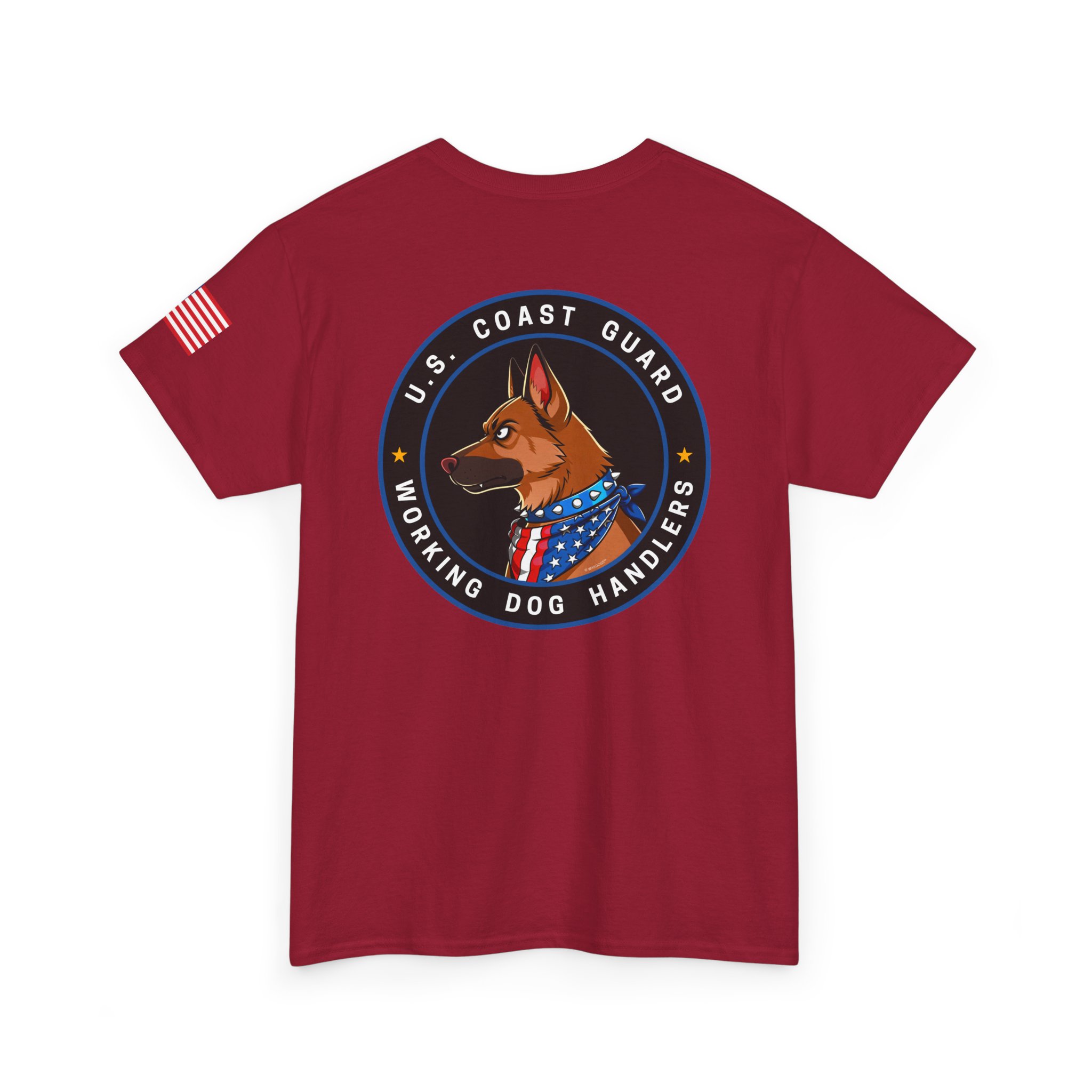 U.S. Coast Guard Working Dog Handlers T‑Shirt — K9 Patch Tee - Image 35