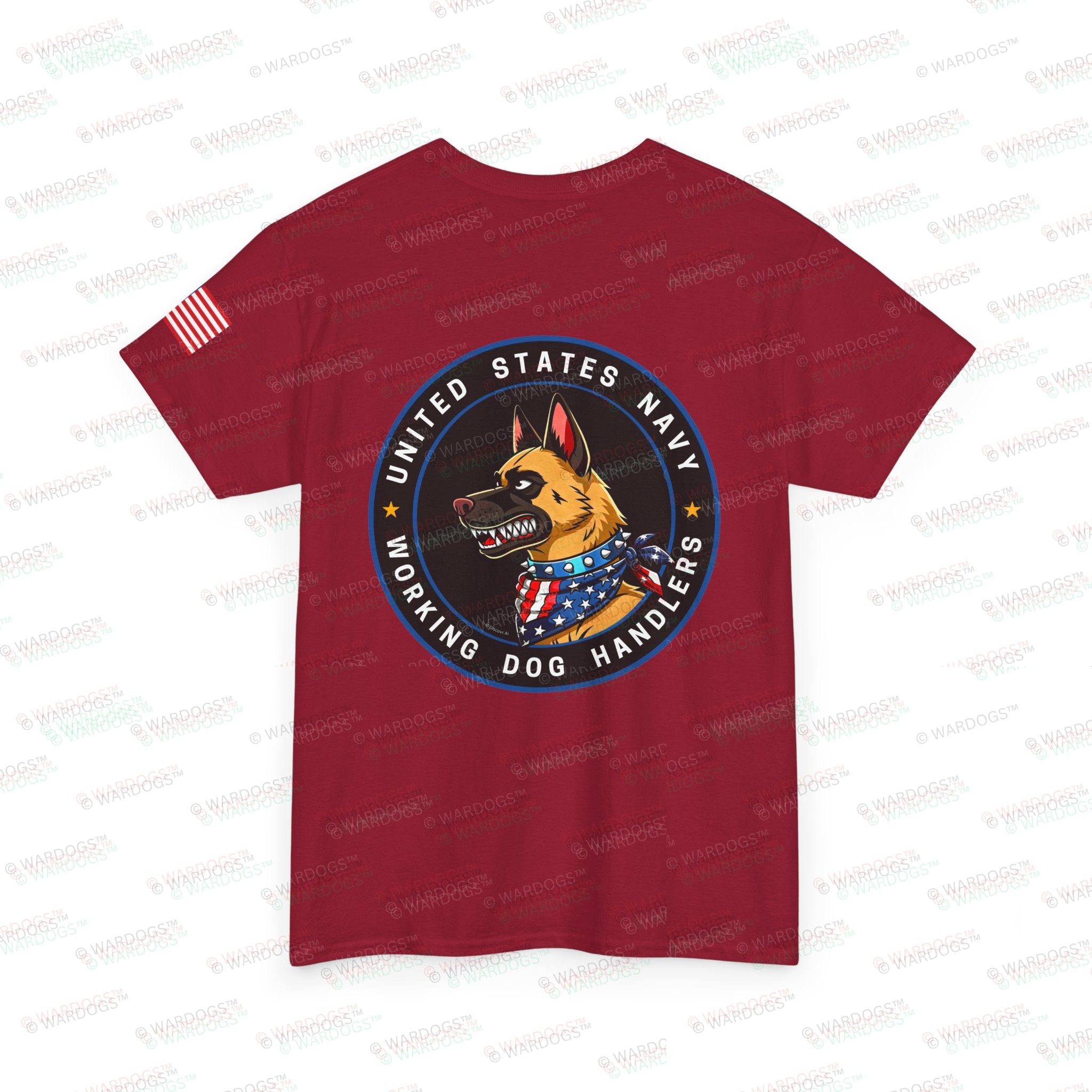 U. S. Navy Working Dog Handlers T‑Shirt — K9 Patch Tee - Image 23
